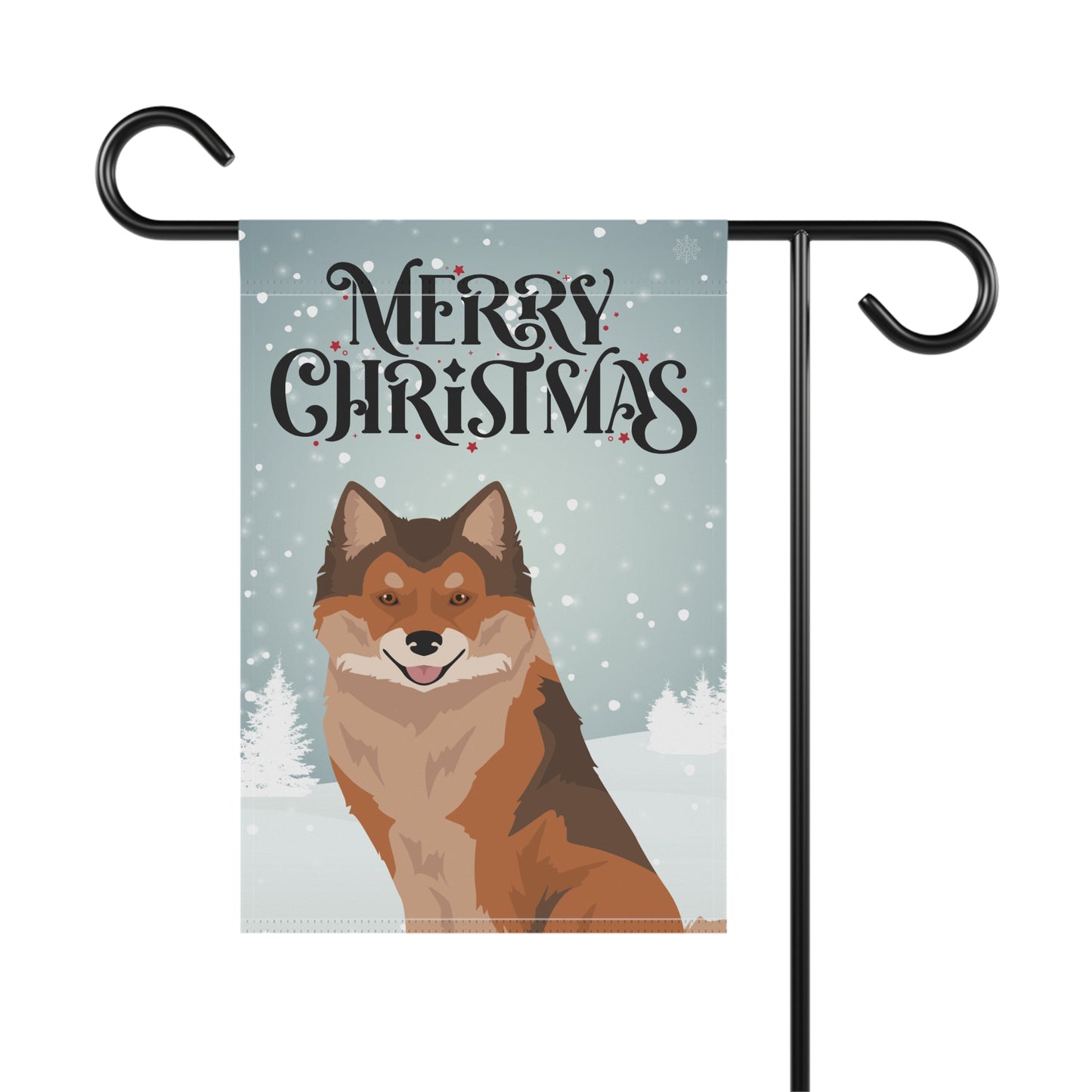 Nenets Herding Laika Dog Garden Flag