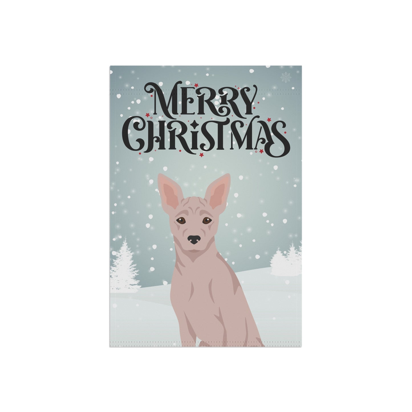 American Hairless Terrier Dog Garden Flag