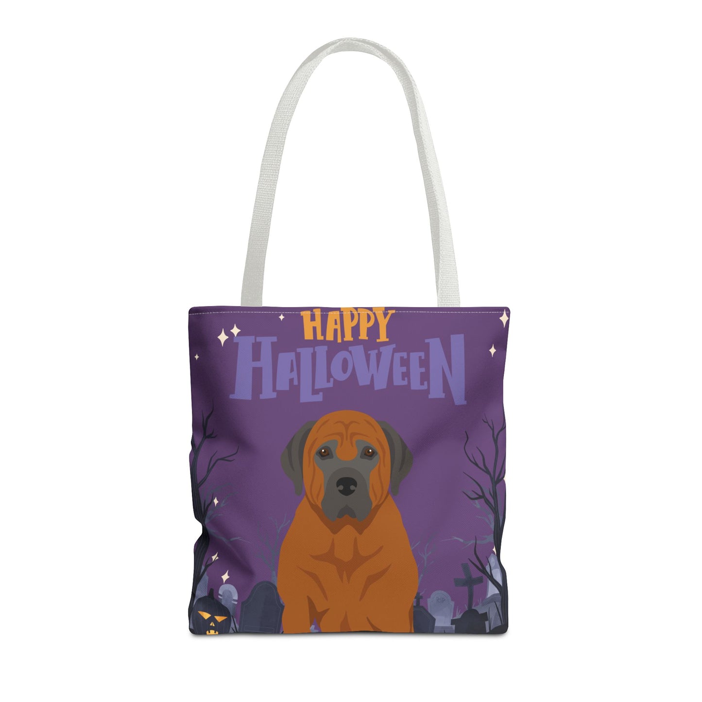 Tosa Inu Dog Happy Halloween Tote Bag 16x16