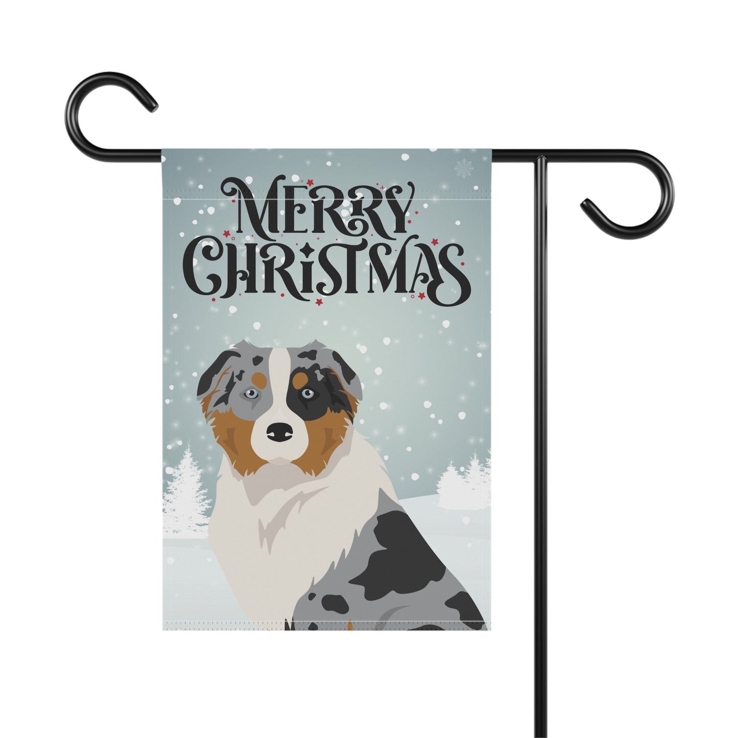 Australian Shepherd Dog Garden Flag