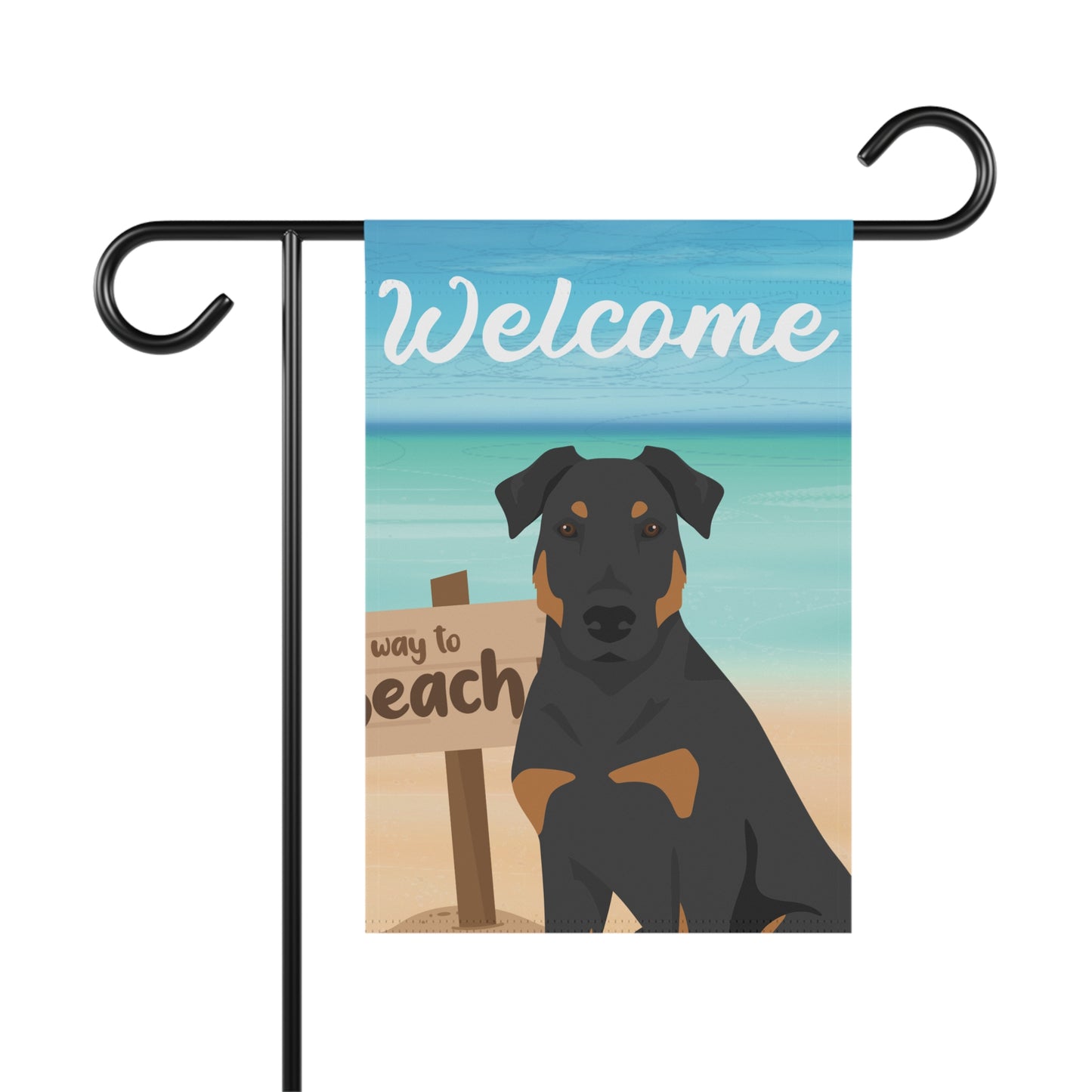 Beauceron Dog Garden Flag