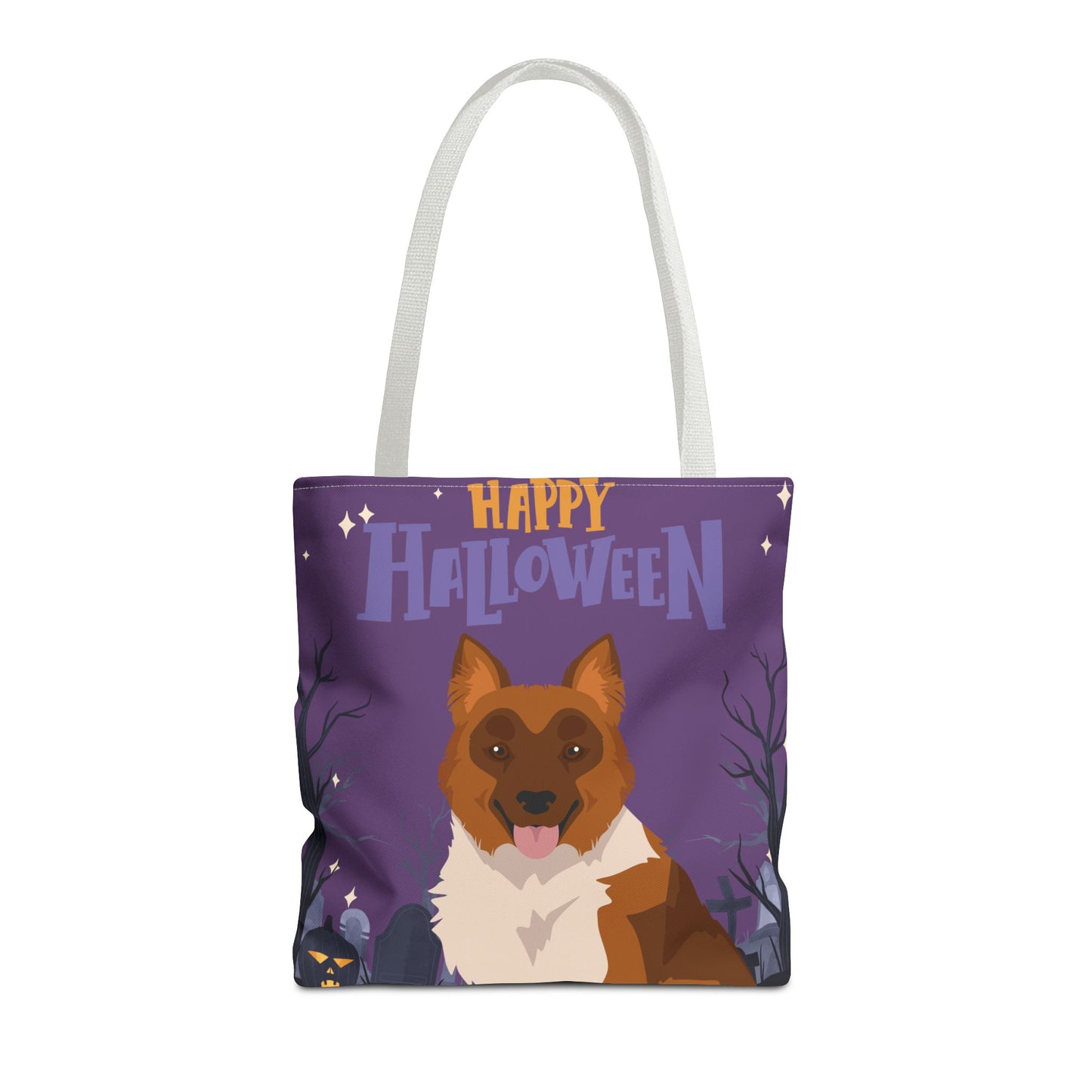 Elo Dog Happy Halloween Tote Bag 16x16