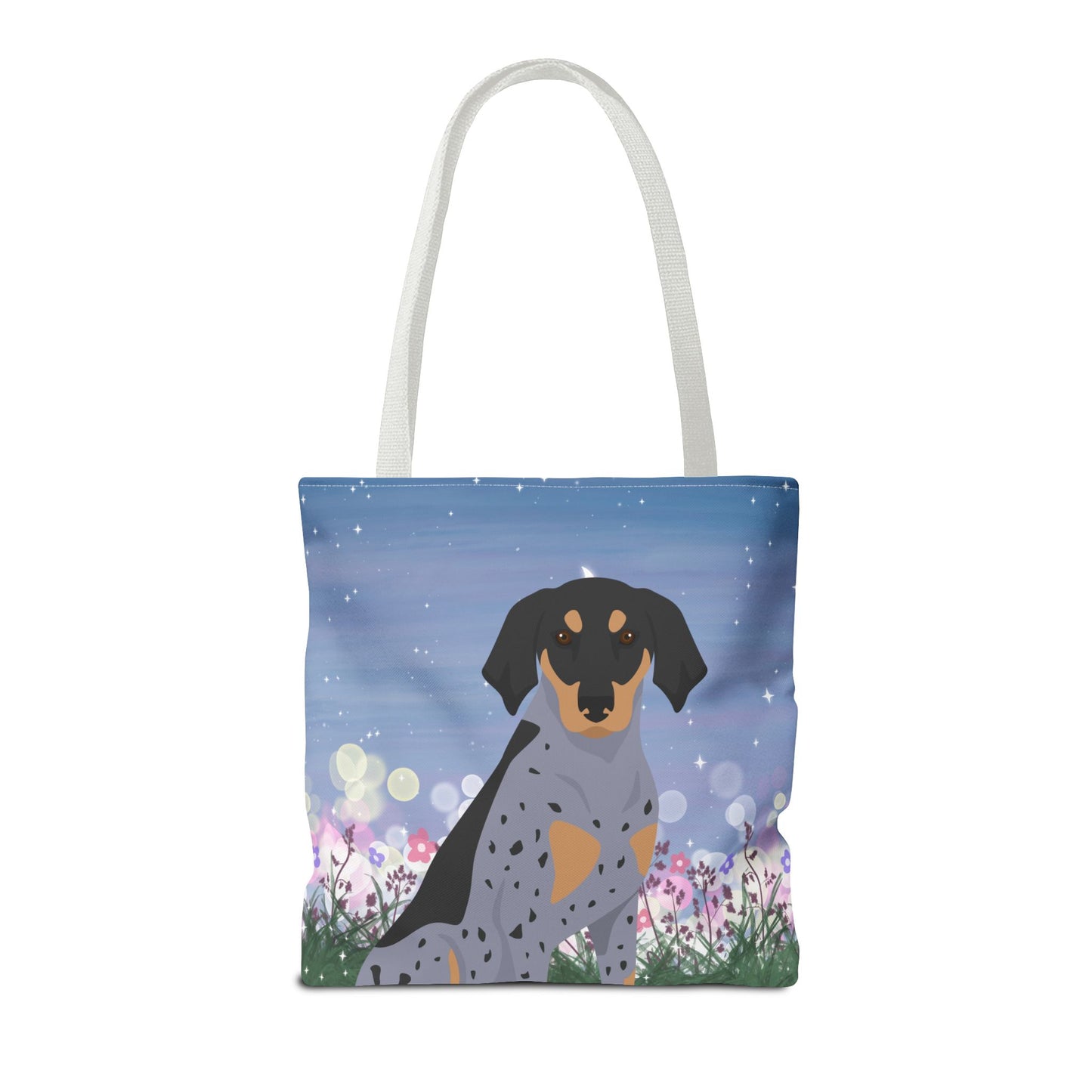 Bluetick Coonhound Dog Tote Bag 16x16
