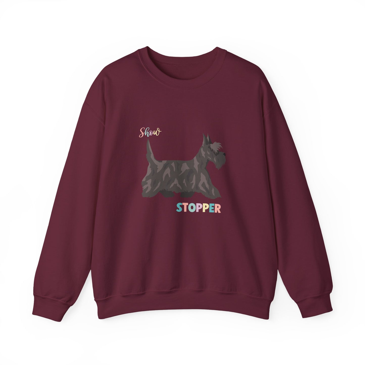 Scottish Terrier Dog Unisex Heavy Blend Crewneck Sweatshirt