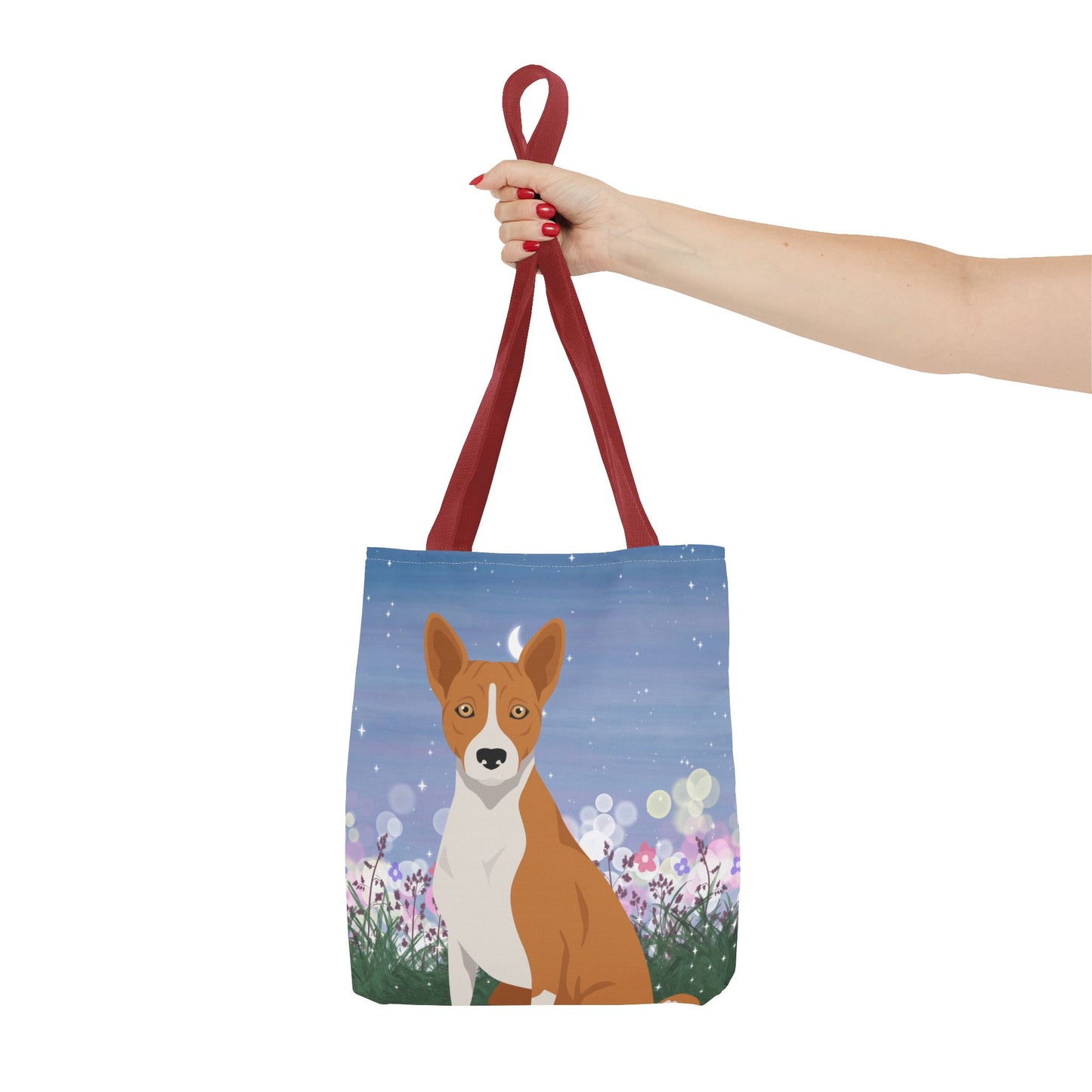 Basenji Dog Tote Bag 13x13