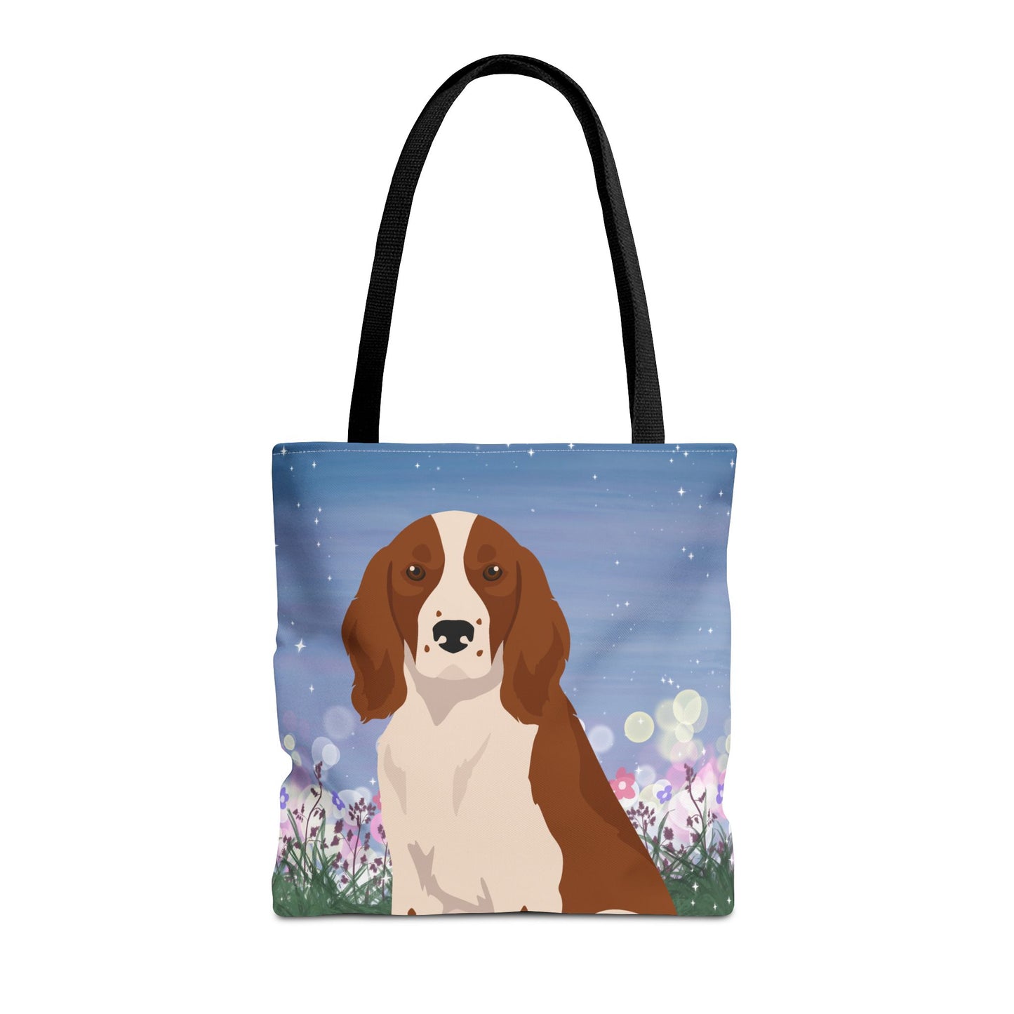 Welsh Springer Spaniel Dog Tote Bag 16x16