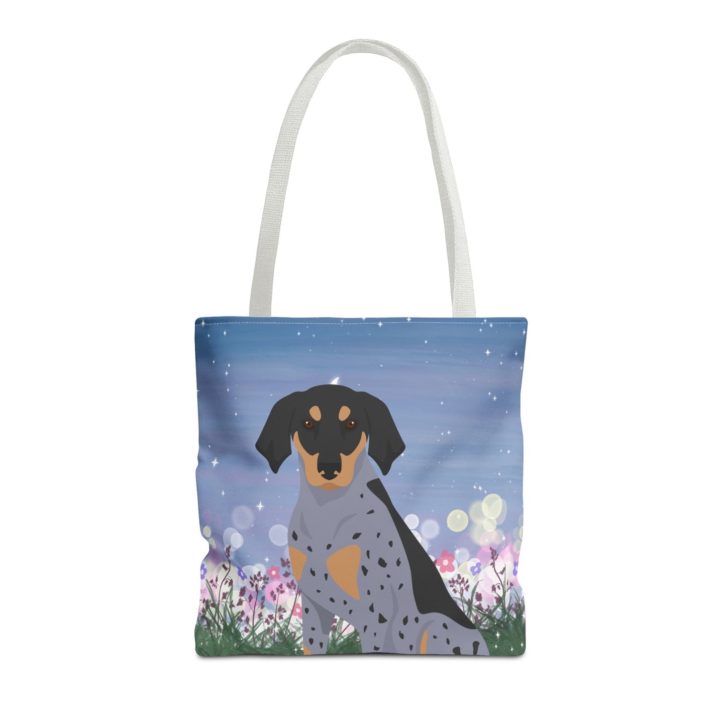 Bluetick Coonhound Dog Tote Bag 16x16