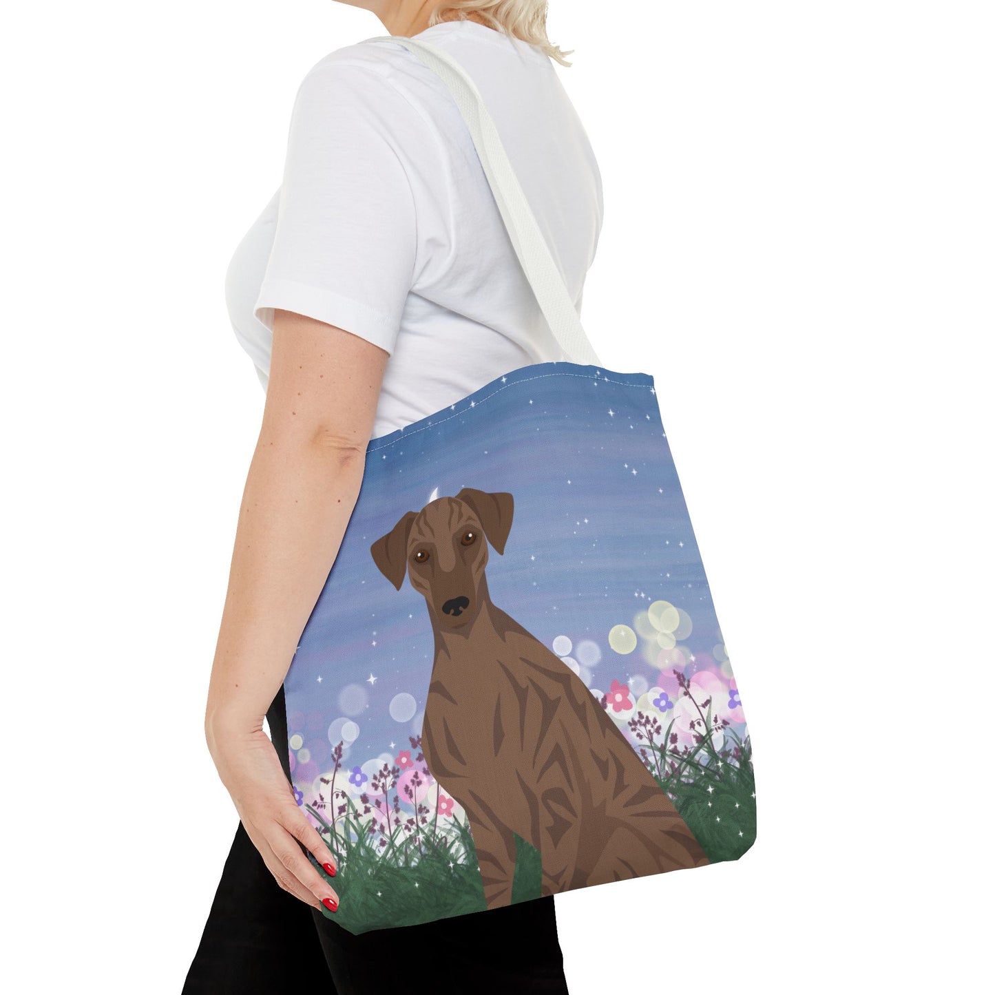 Sloughi Dog Tote Bag 16x16