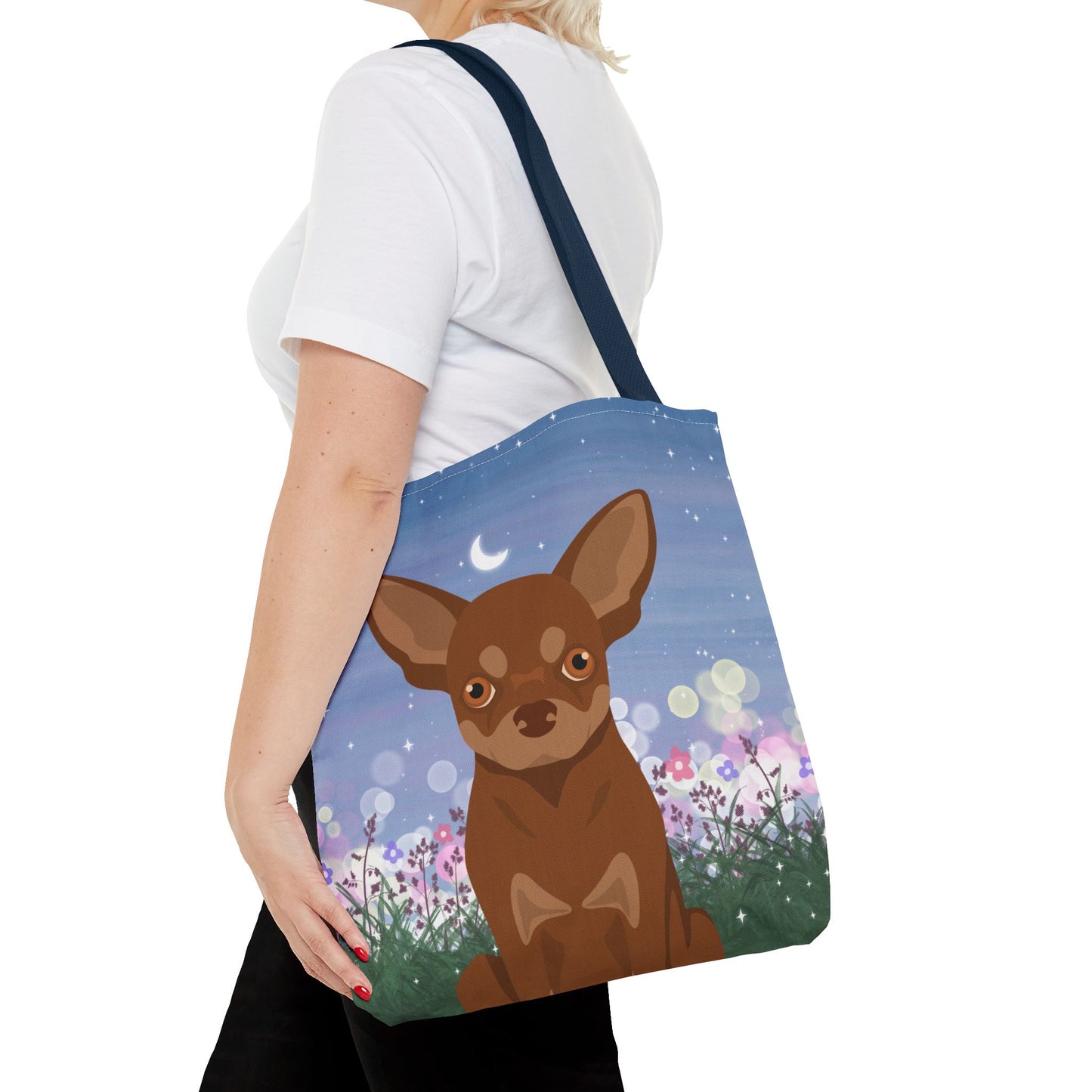 Chihuahua Dog Tote Bag 16x16