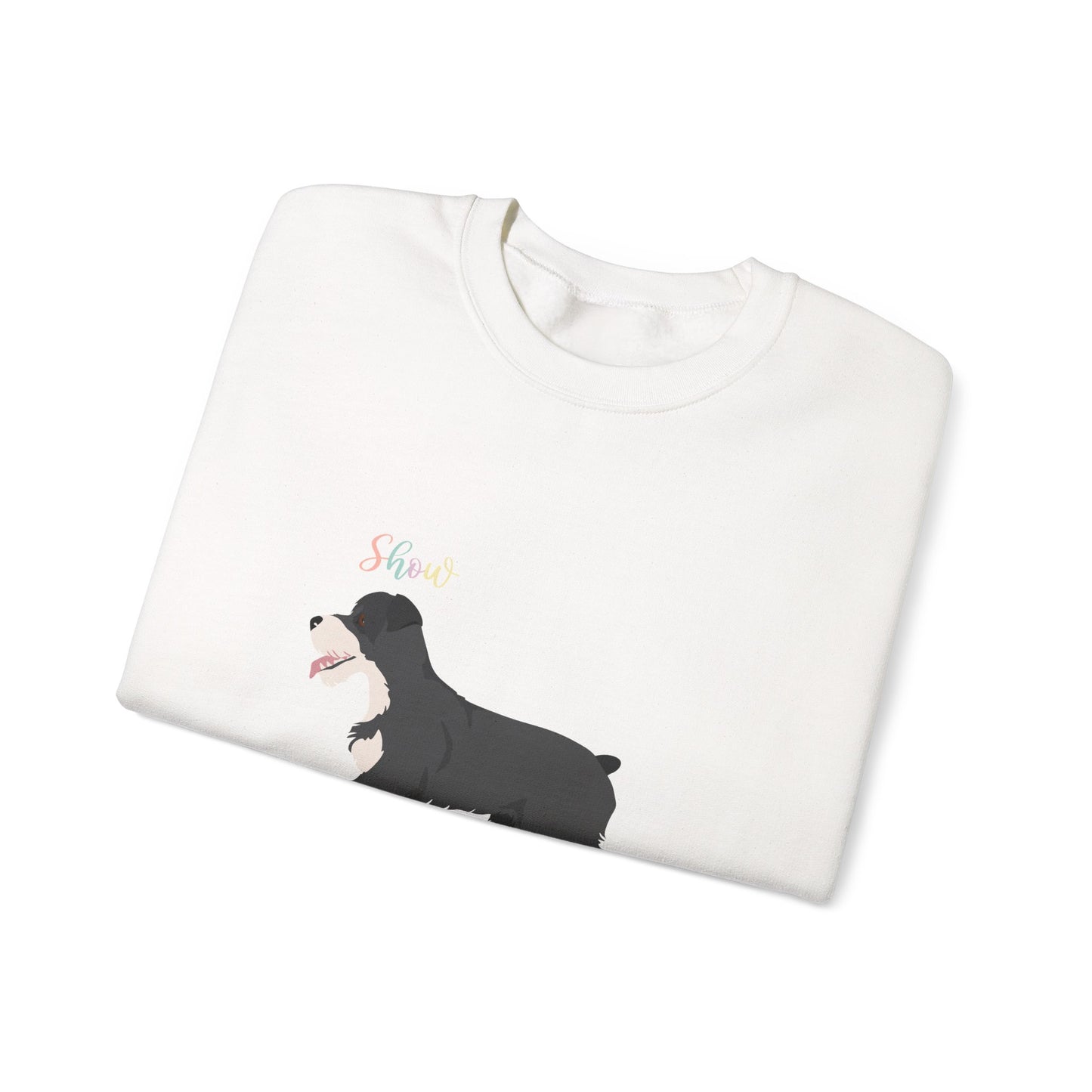 Schnauzer Dog Unisex Heavy Blend Crewneck Sweatshirt