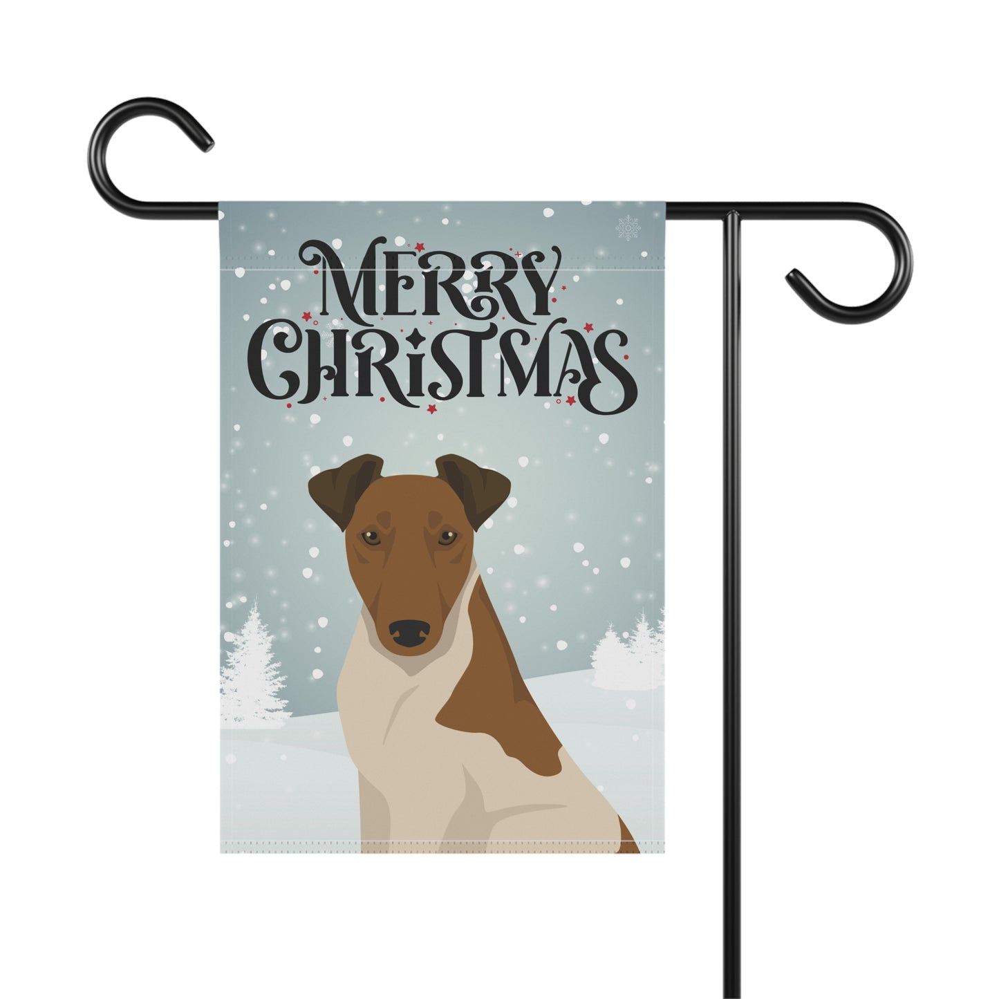 Smooth Fox Terrier Dog Garden Flag