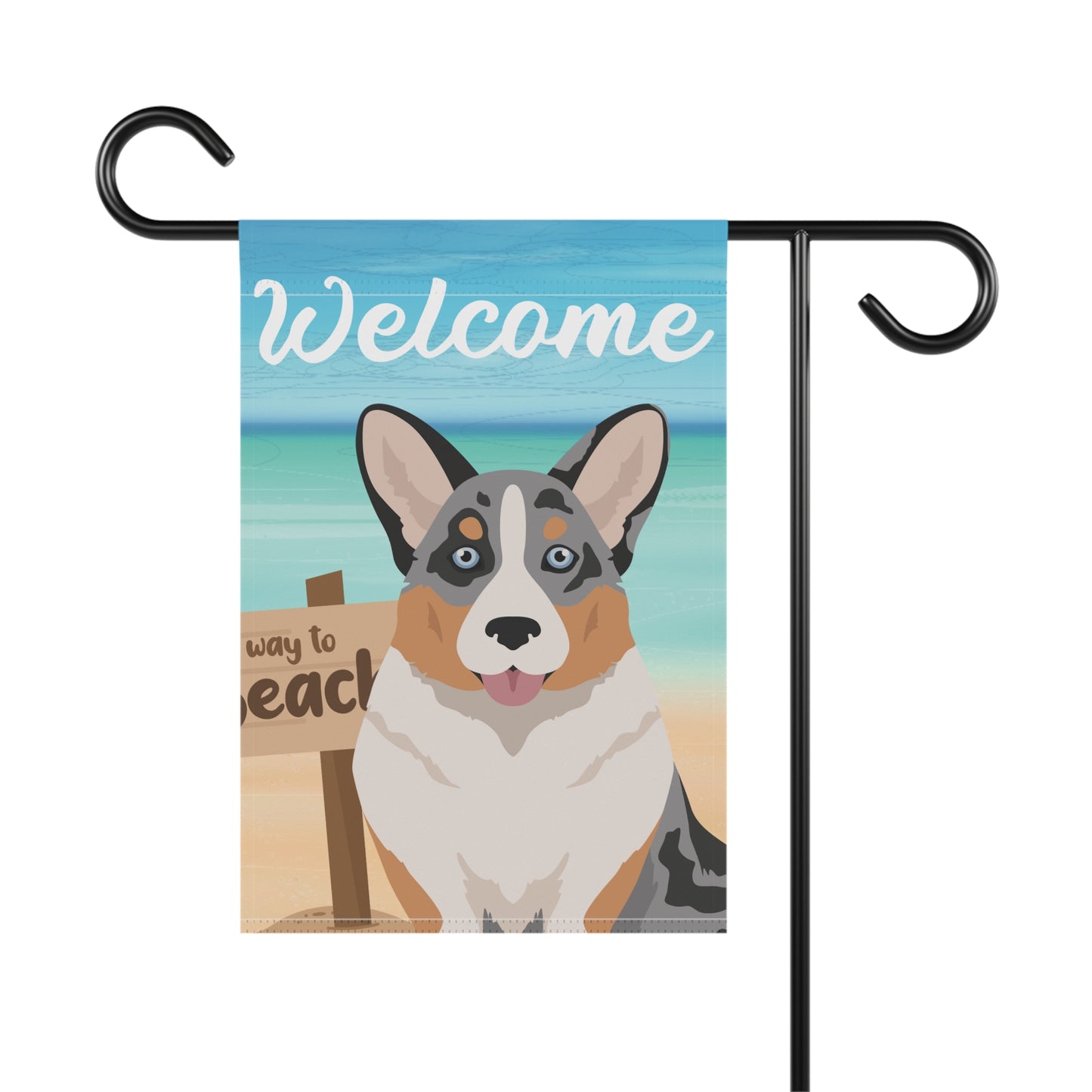 Cardigan Welsh Corgi Dog Garden Flag