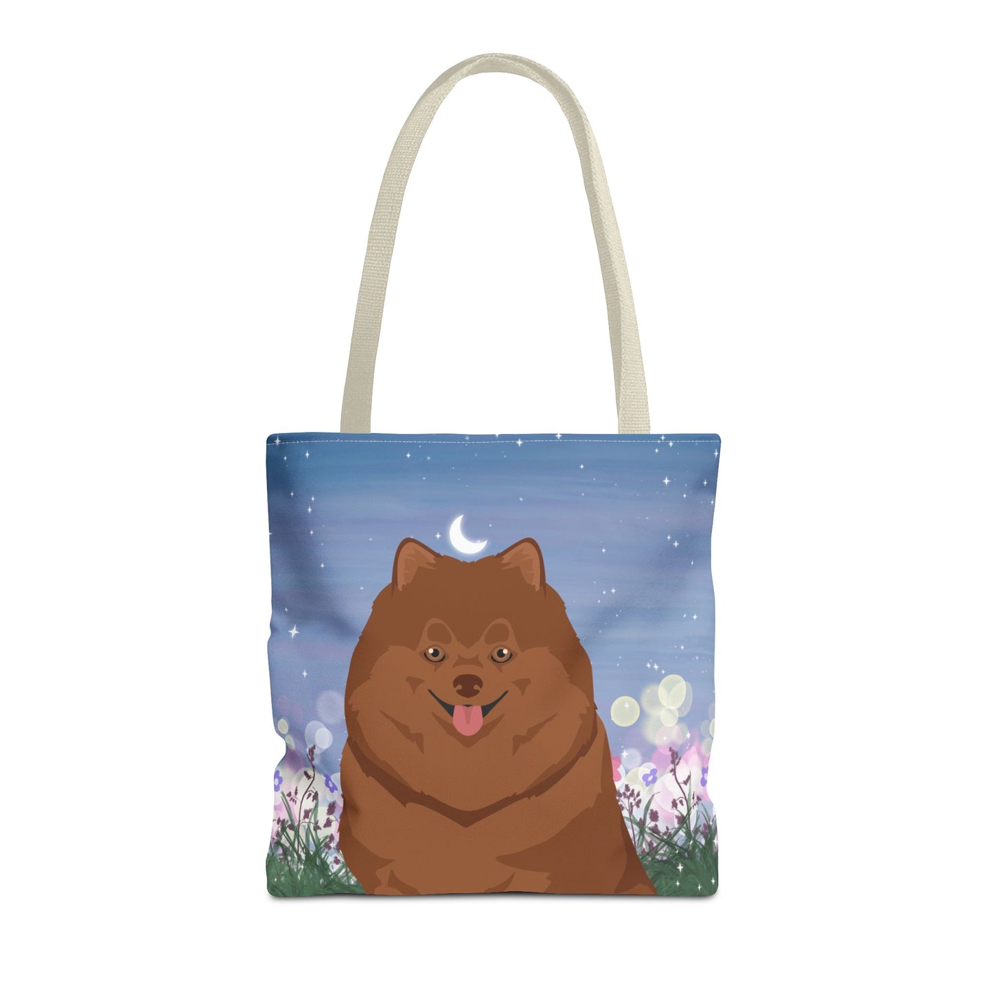 Pomeranian Dog Tote Bag 16x16