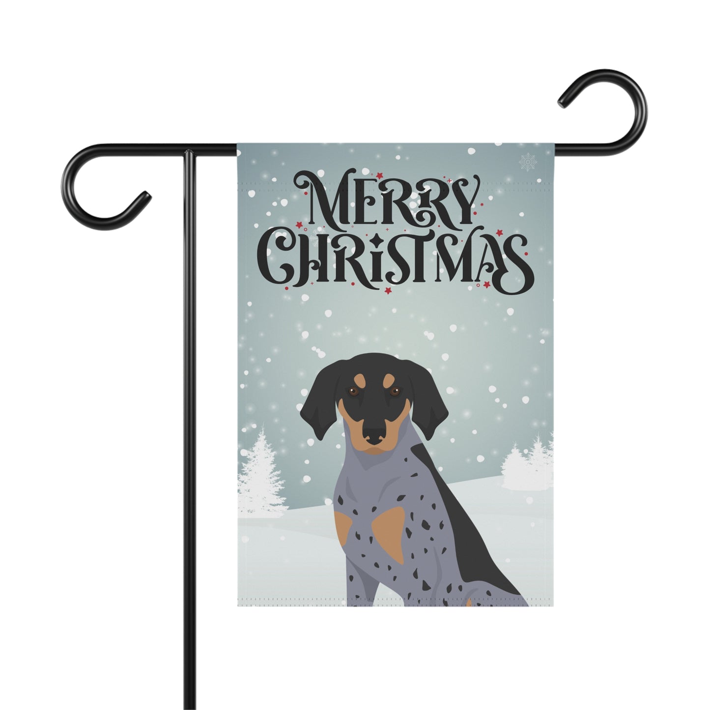 Bluetick Coonhound Dog Garden Flag