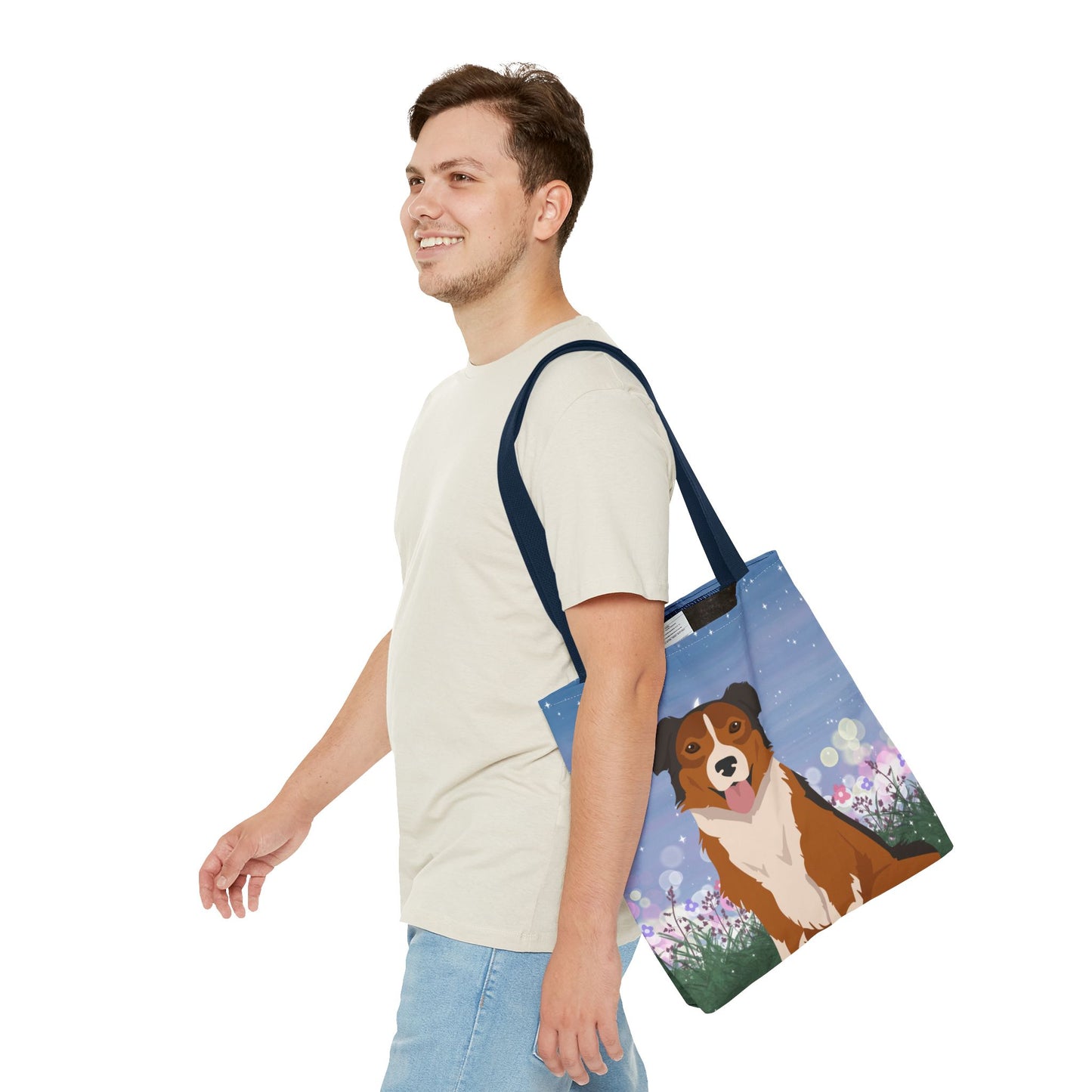 English Shepherd Dog Tote Bag 16x16