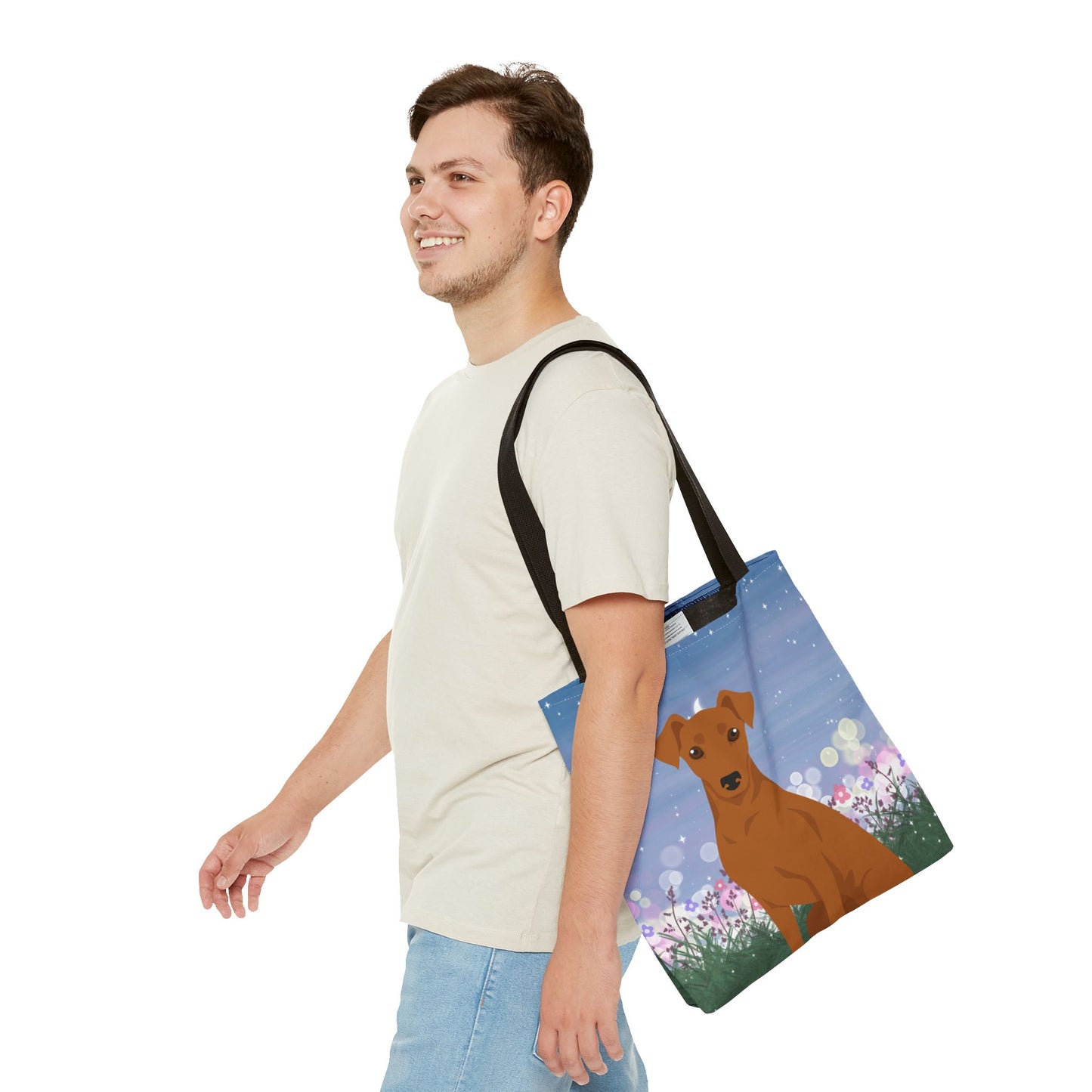 German Pinscher Dog Tote Bag 16x16