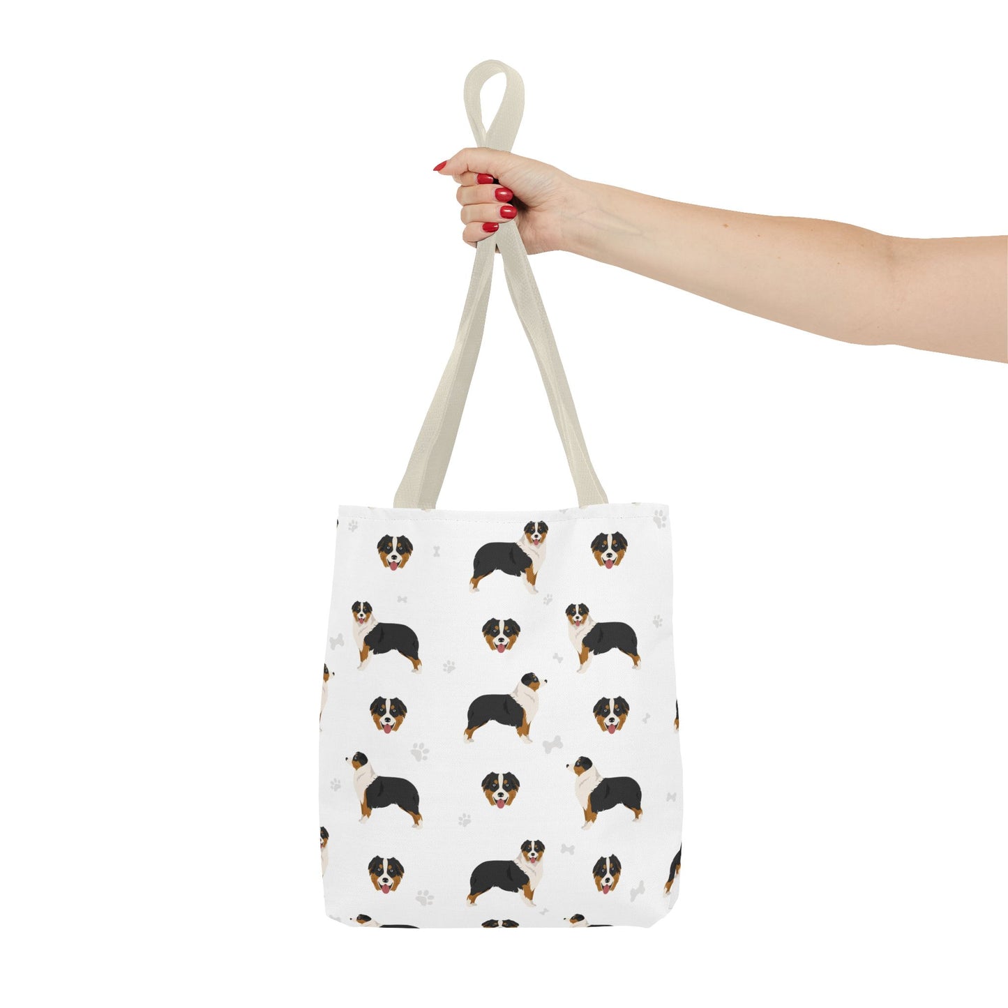 Australian Shepherd Dog Tote Bag, Aussie Dog Mom Gift