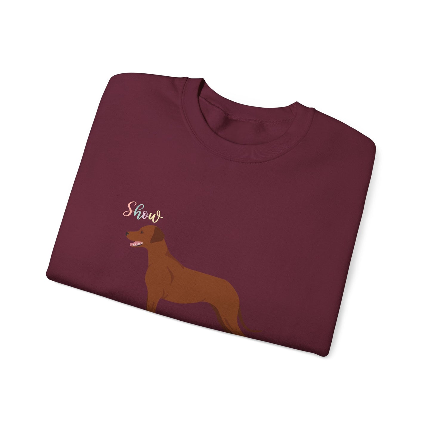 Rhodesian Ridgeback Dog Unisex Heavy Blend Crewneck Sweatshirt