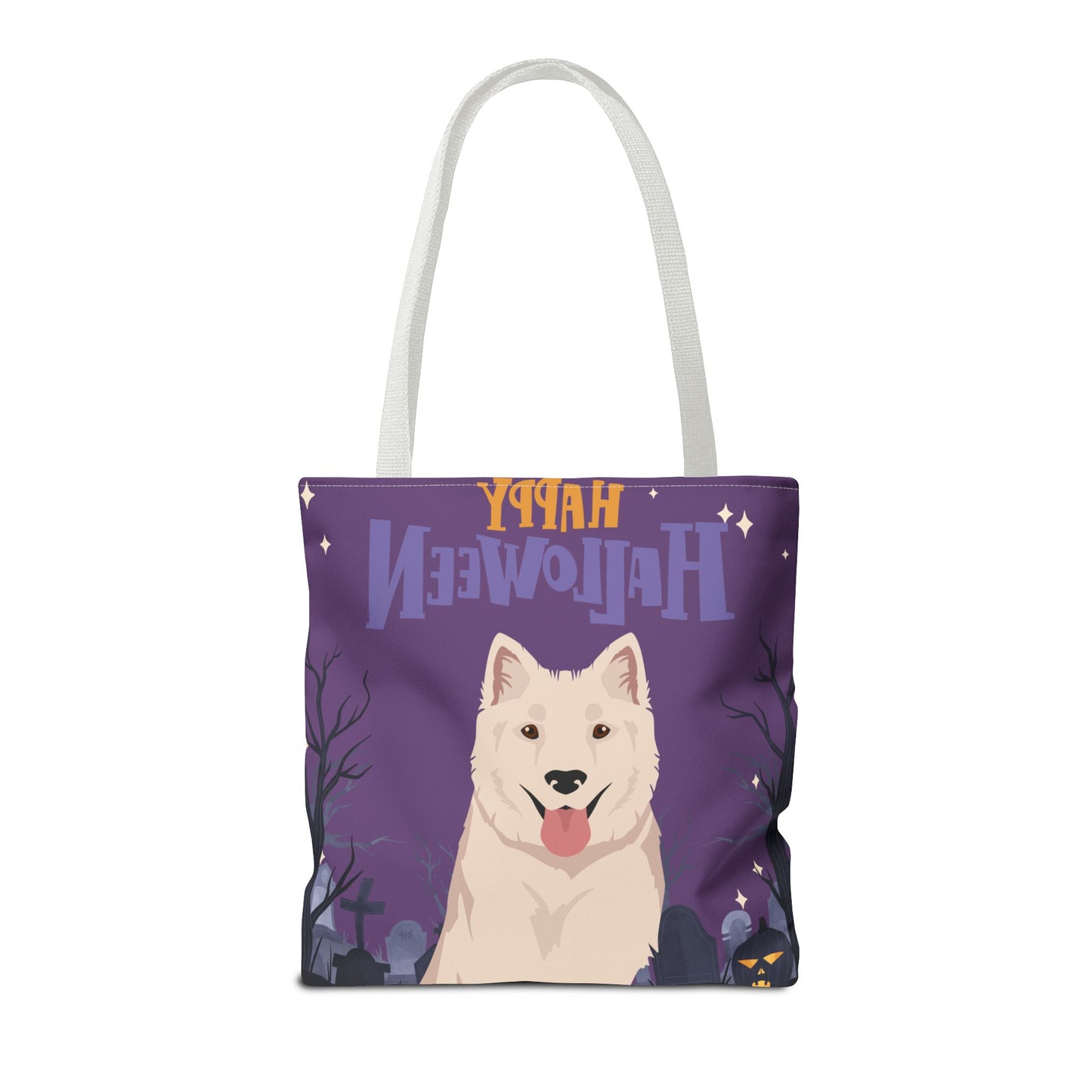 Kintamani Bali Dog Dog Happy Halloween Tote Bag 16x16