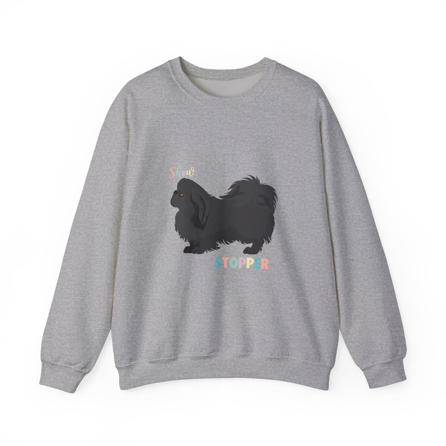 Pekingese Dog Unisex Heavy Blend Crewneck Sweatshirt