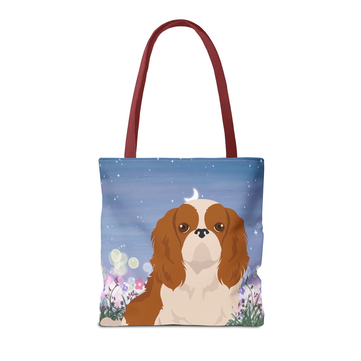 English Toy Spaniel Dog Tote Bag 16x16