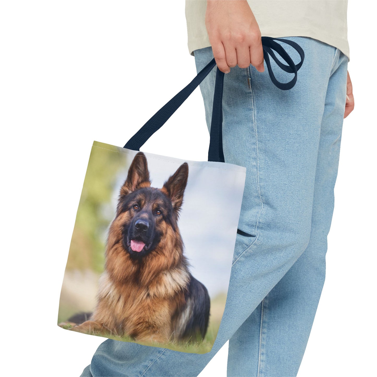 German Shepherd Dog Tote Bag, Shepherd Dog Mom Gift