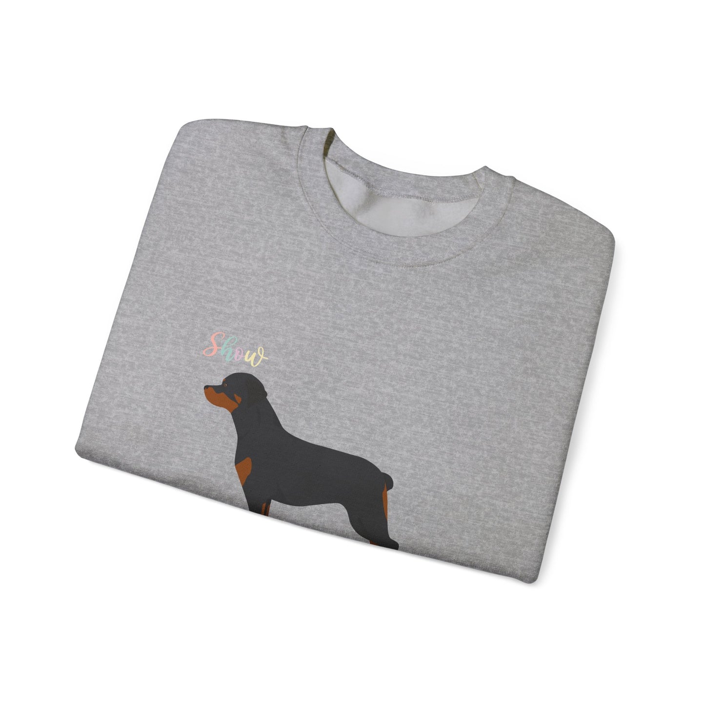 Rottweiler Dog Unisex Heavy Blend Crewneck Sweatshirt
