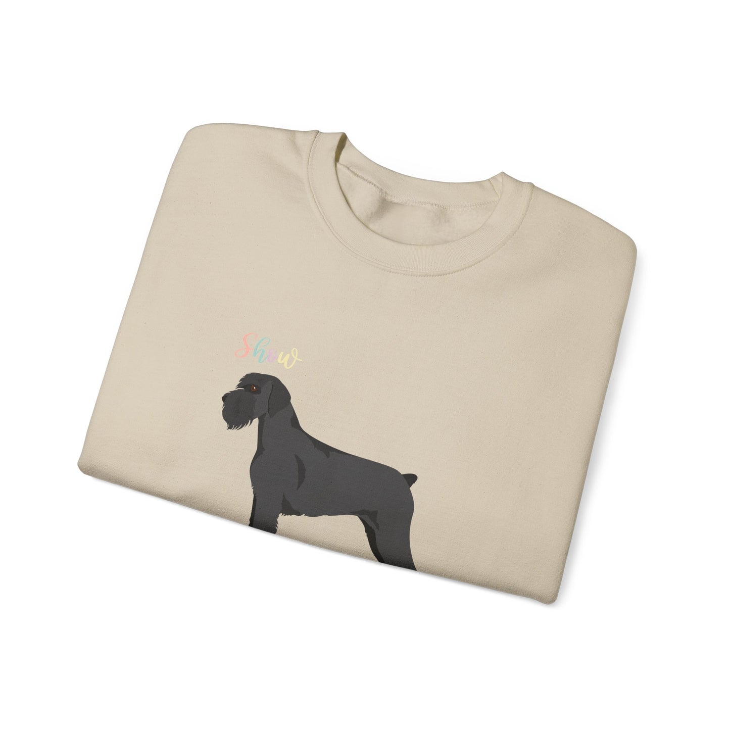 Schnauzer Dog Unisex Heavy Blend Crewneck Sweatshirt
