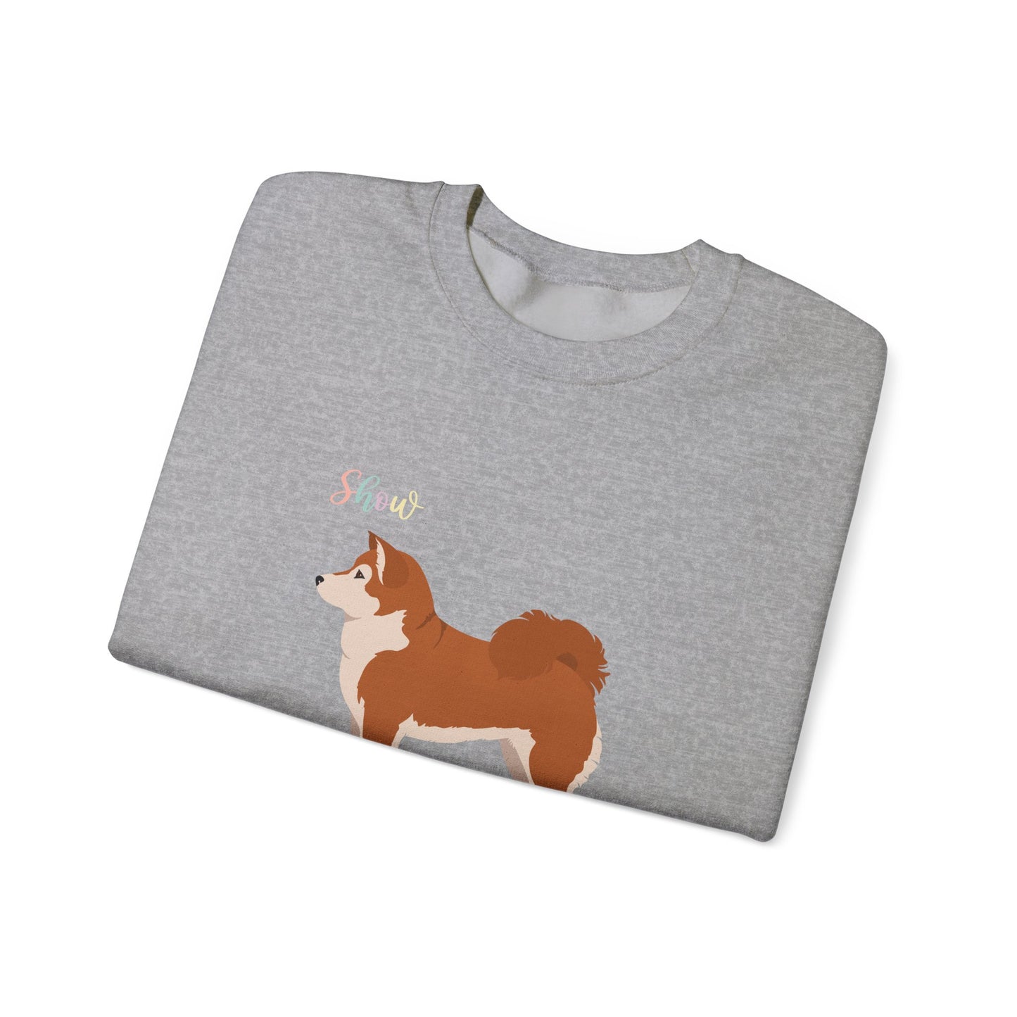 Shiba Inu Dog Unisex Heavy Blend Crewneck Sweatshirt