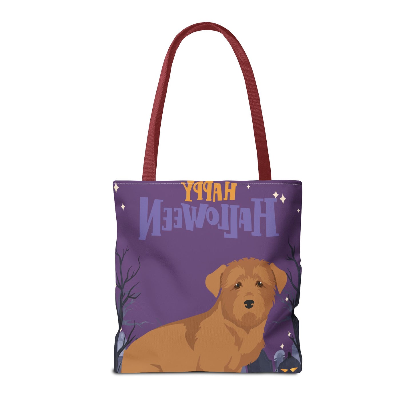 Glen Of Imaal Dog Happy Halloween Tote Bag 16x16