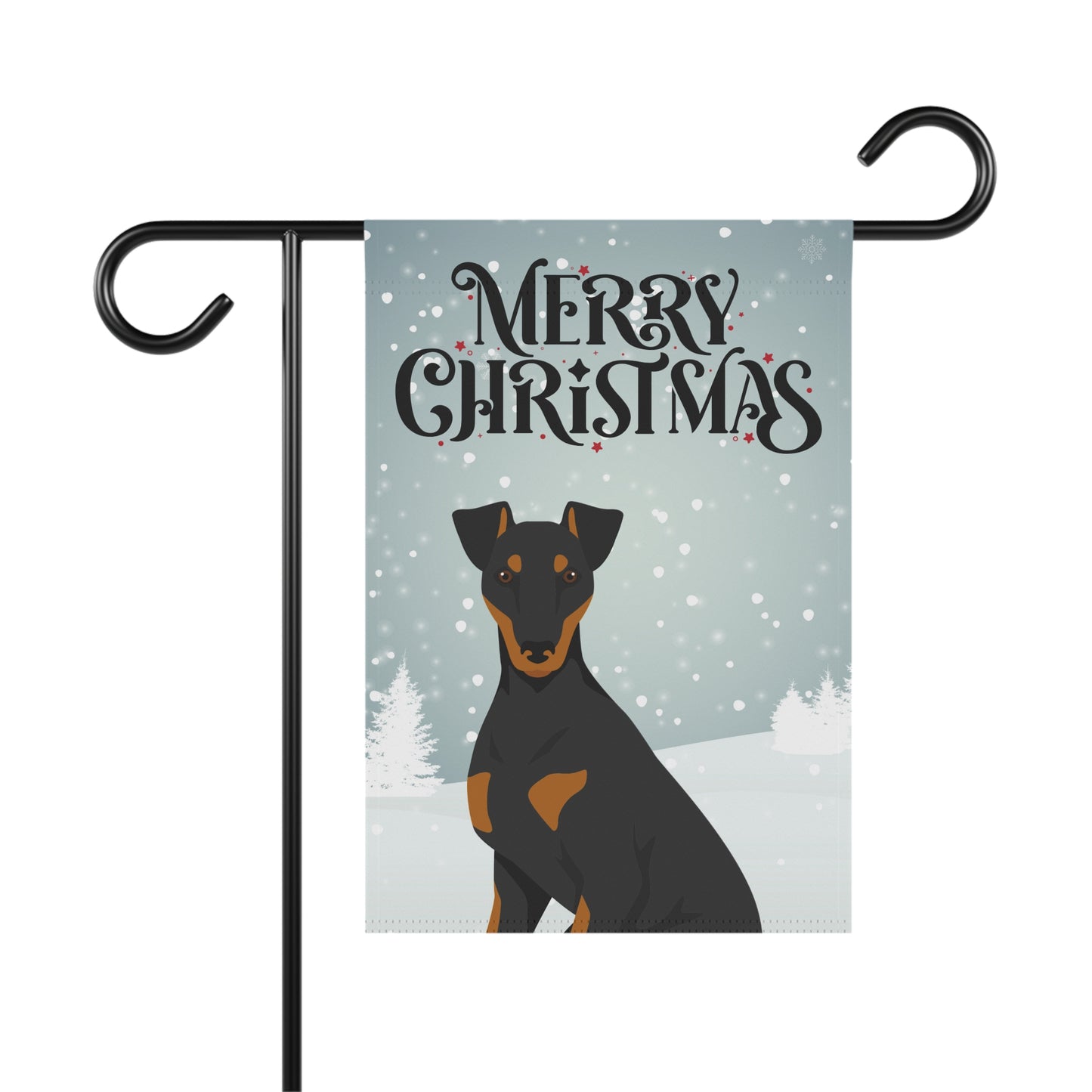 Manchester Terrier Dog Garden Flag