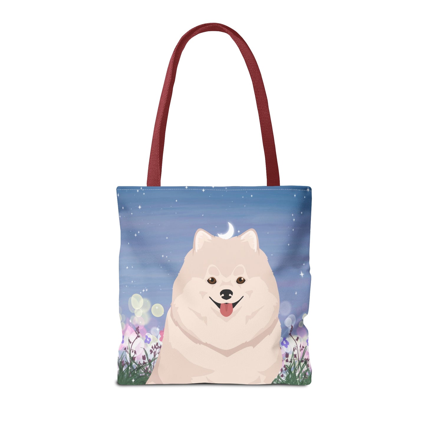 Pomeranian Dog Tote Bag 16x16
