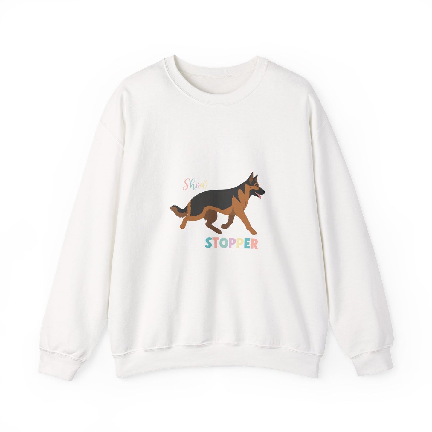 German Shepherd Dog Unisex Heavy Blend Crewneck Sweatshirt