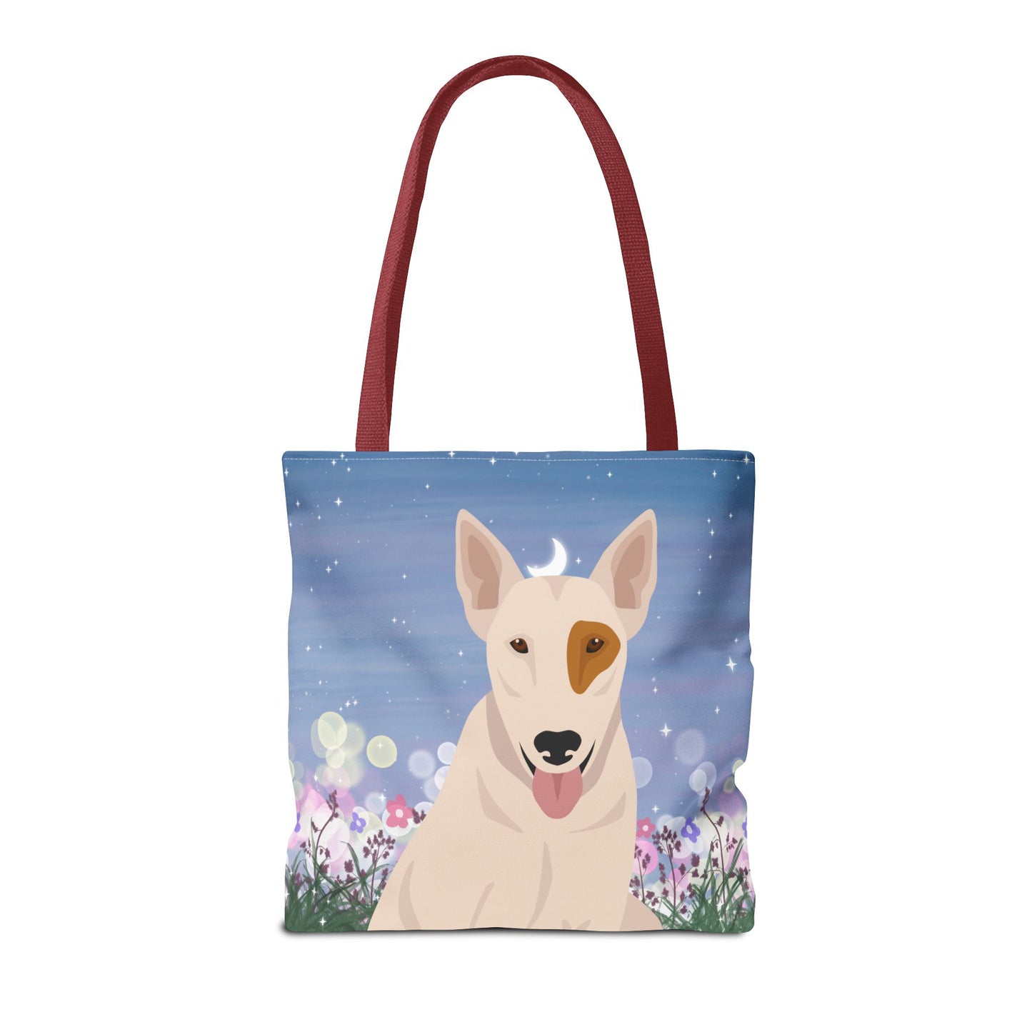 Bull Terrier Dog Tote Bag 16x16