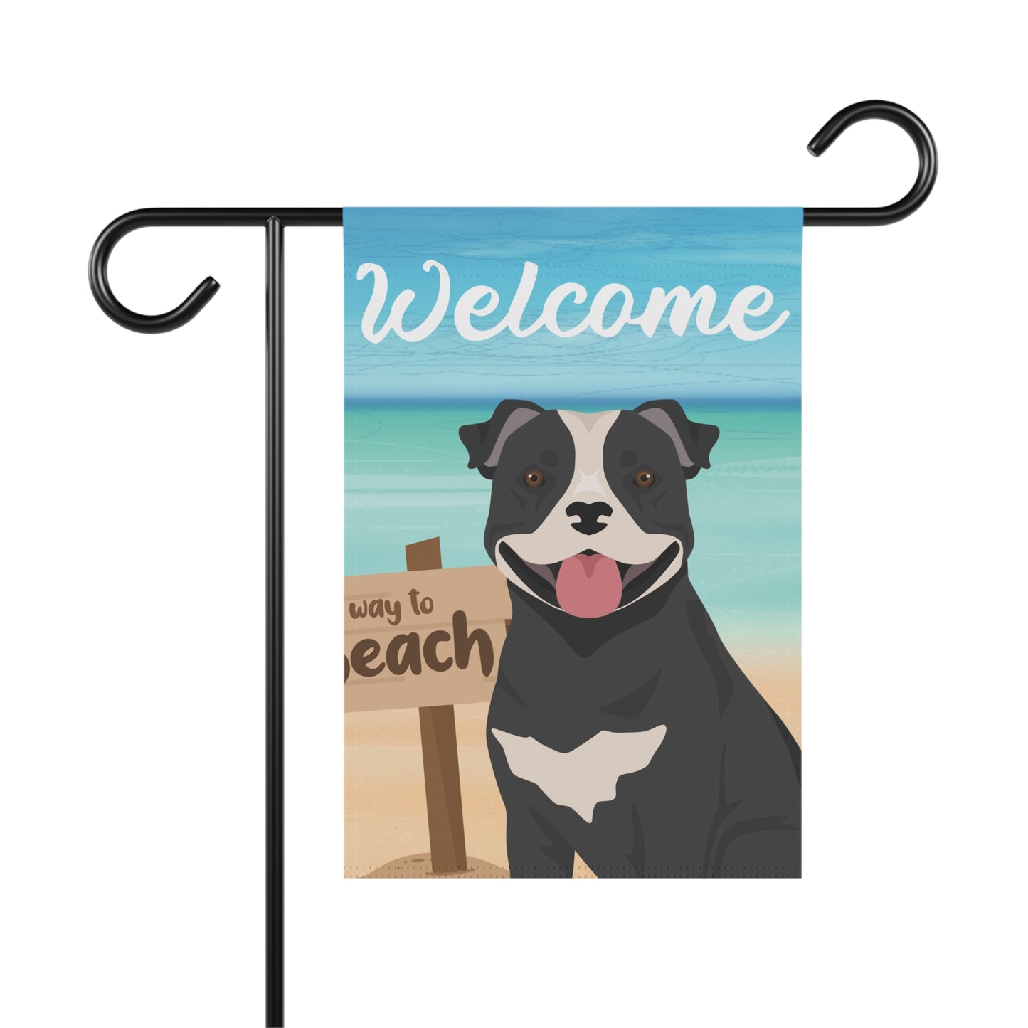 Staffordshire Bull Terrier Dog Garden Flag