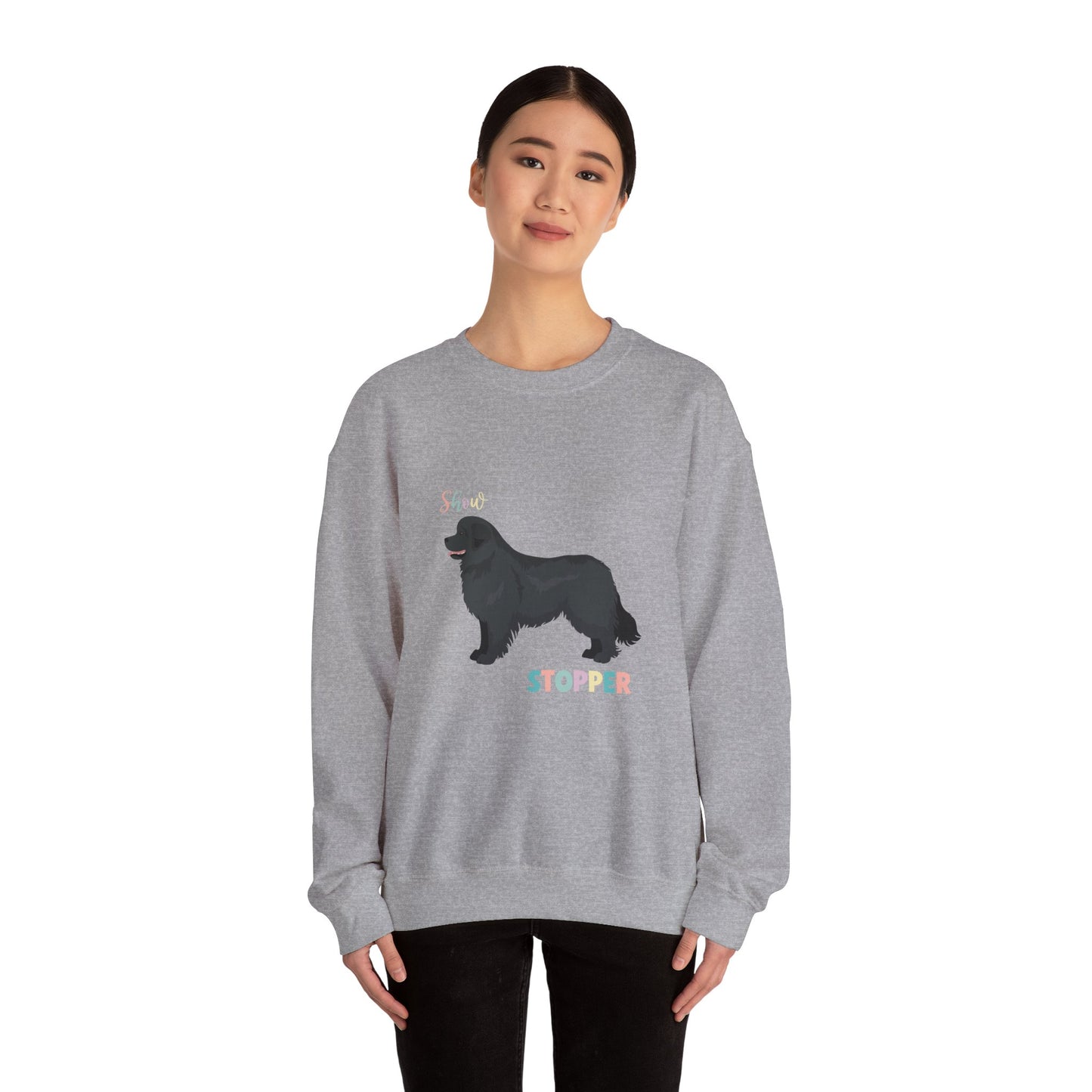 Newfoundland Dog Dog Unisex Heavy Blend Crewneck Sweatshirt