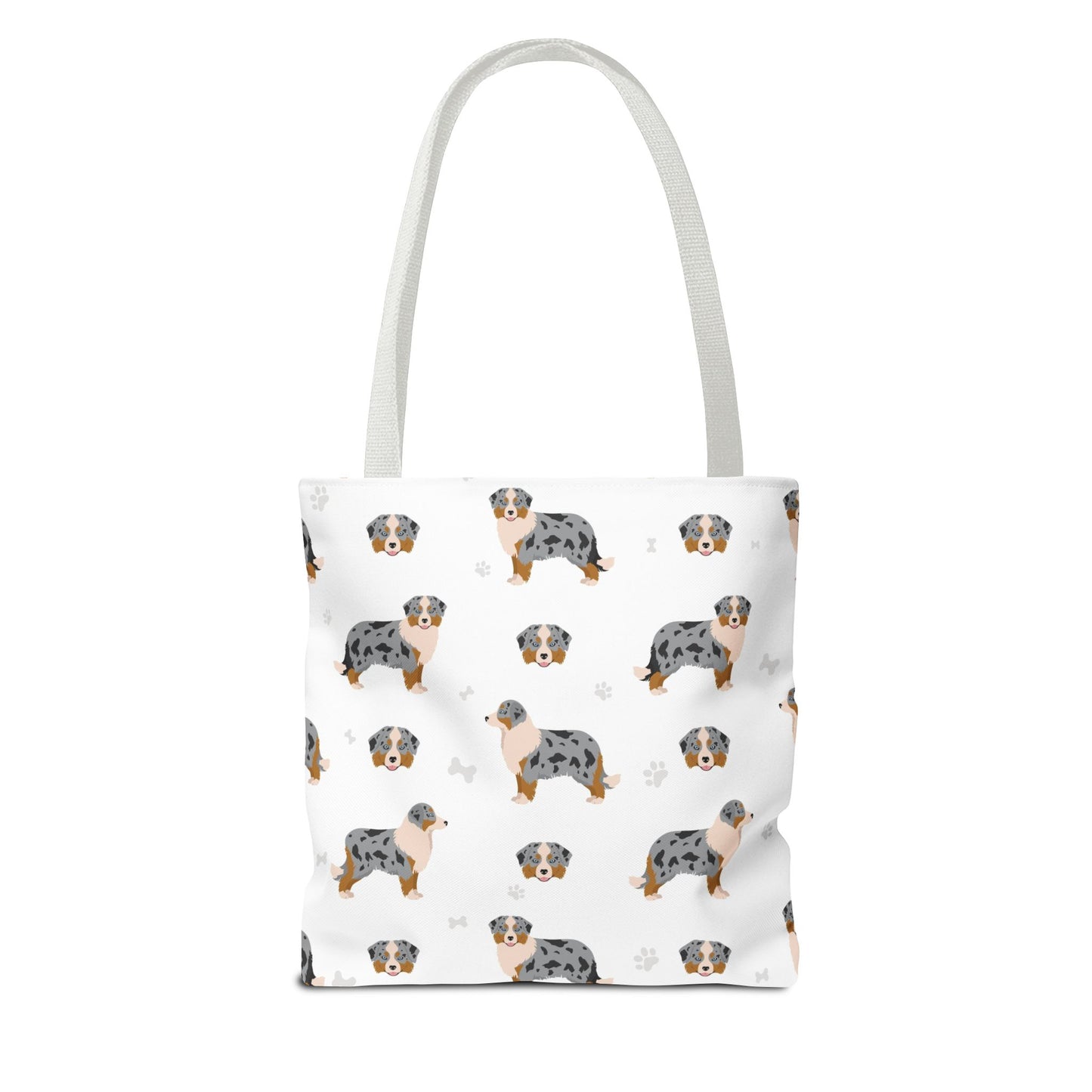 Miniature American Shepherd Dog Tote Bag, Aussie Dog Mom Gift