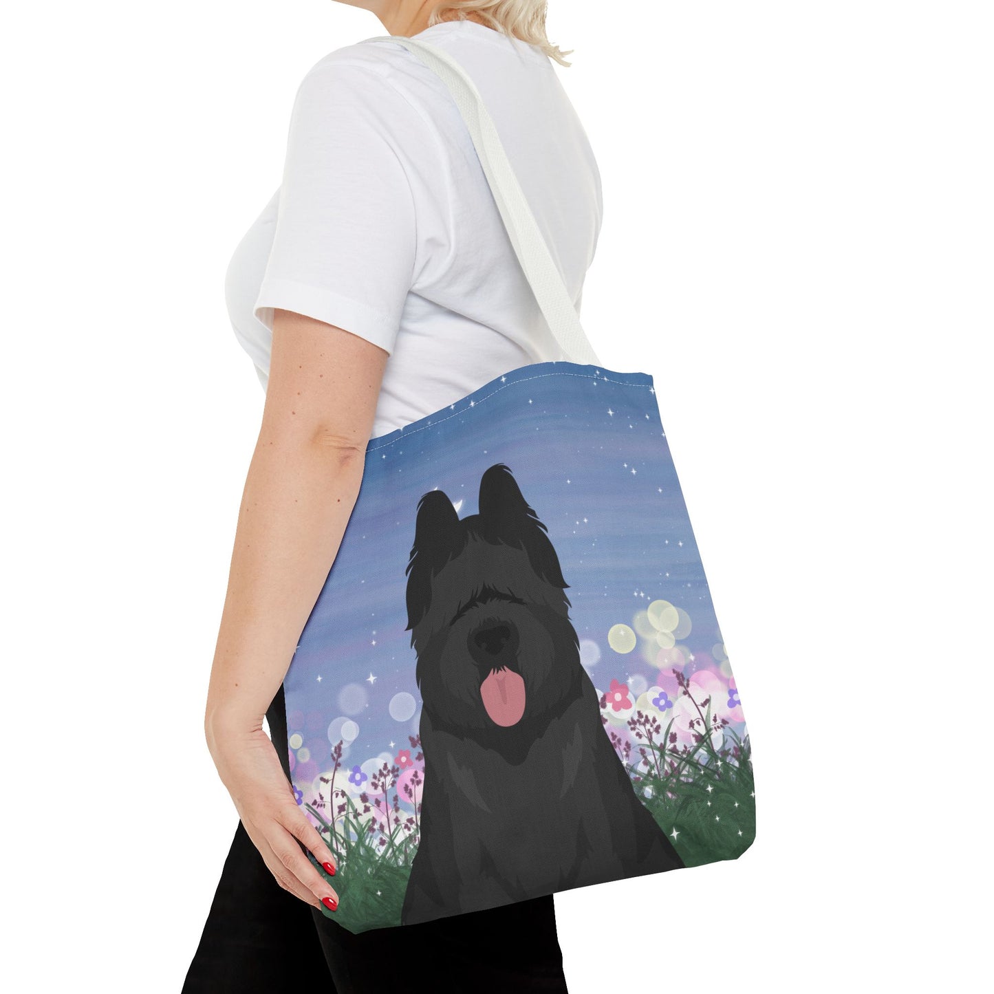 Briard Dog Tote Bag 16x16