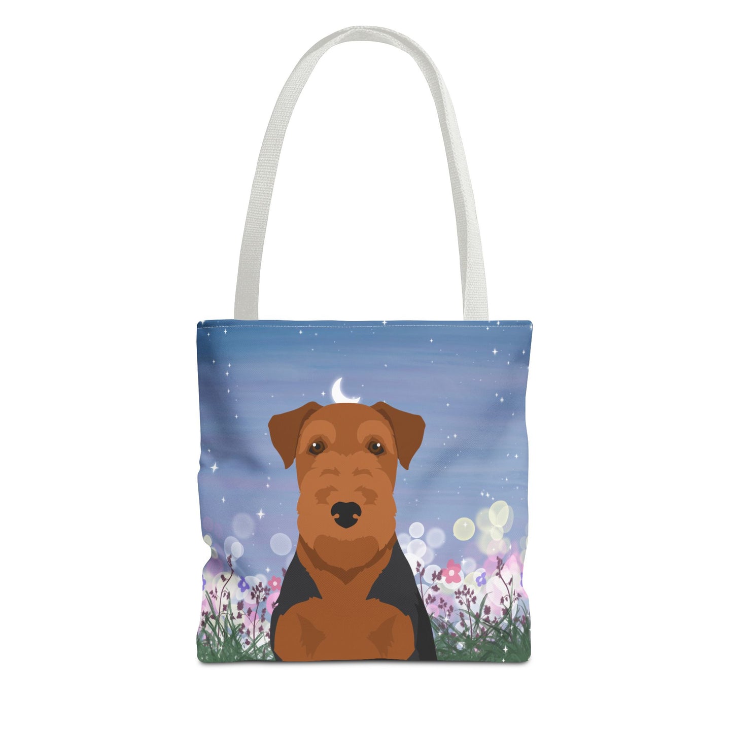 Welsh Terrier Dog Tote Bag 13x13