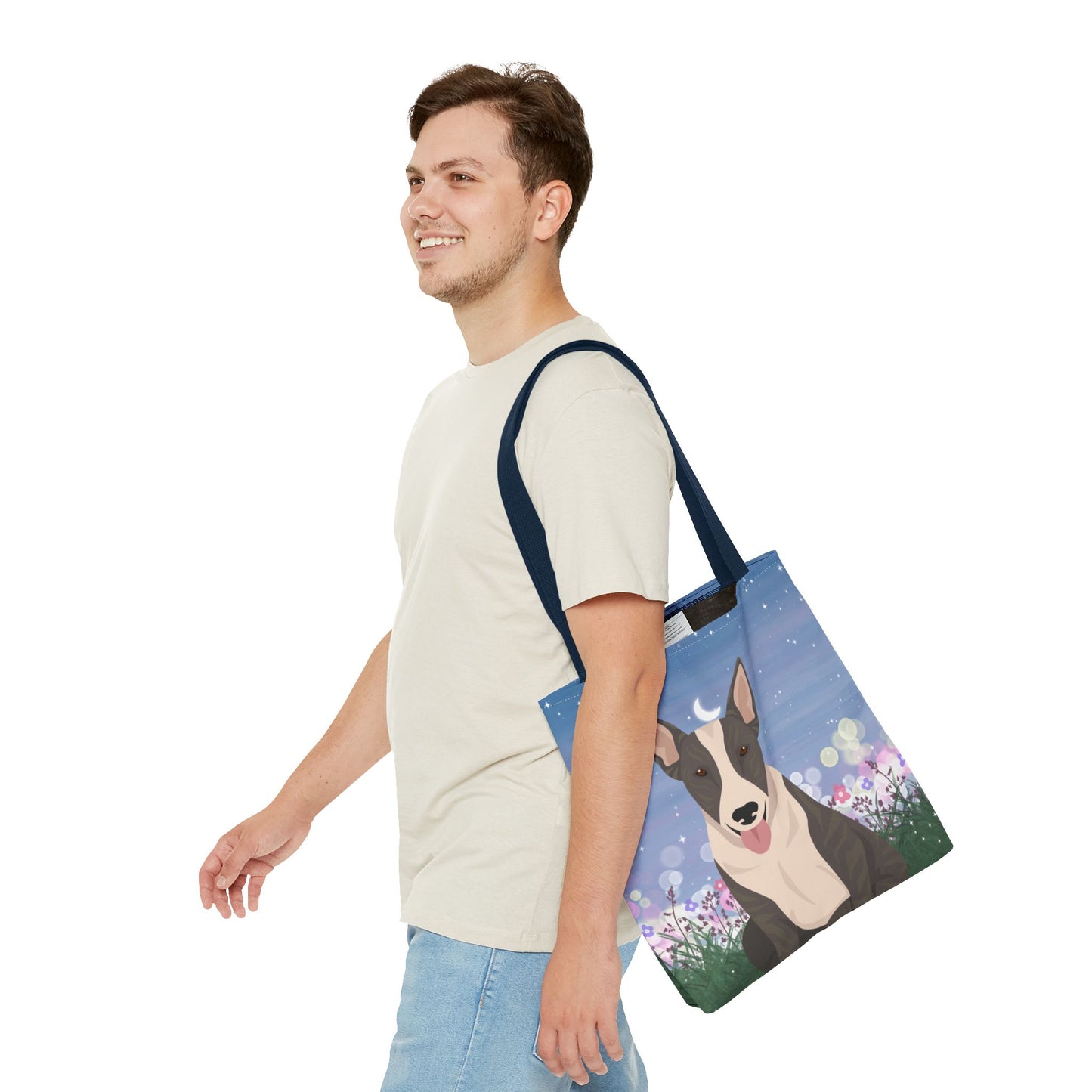 Bull Terrier Dog Tote Bag 16x16