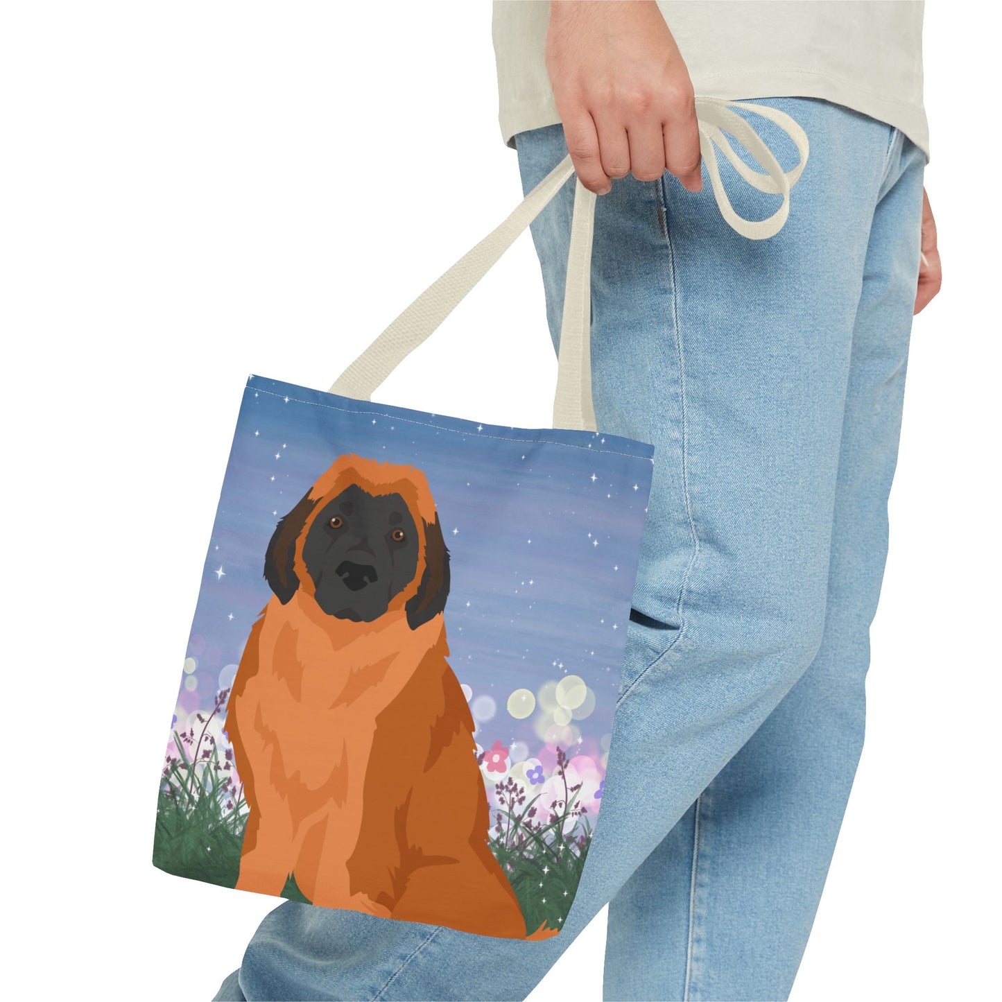 Leonberger Dog Tote Bag 13x13