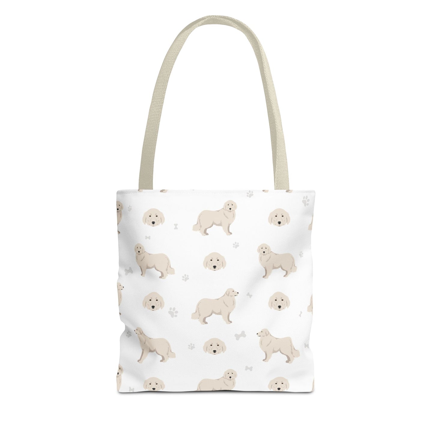 Great Pyrenees Dog Tote Bag, Pyrenees Dog Mom Gift