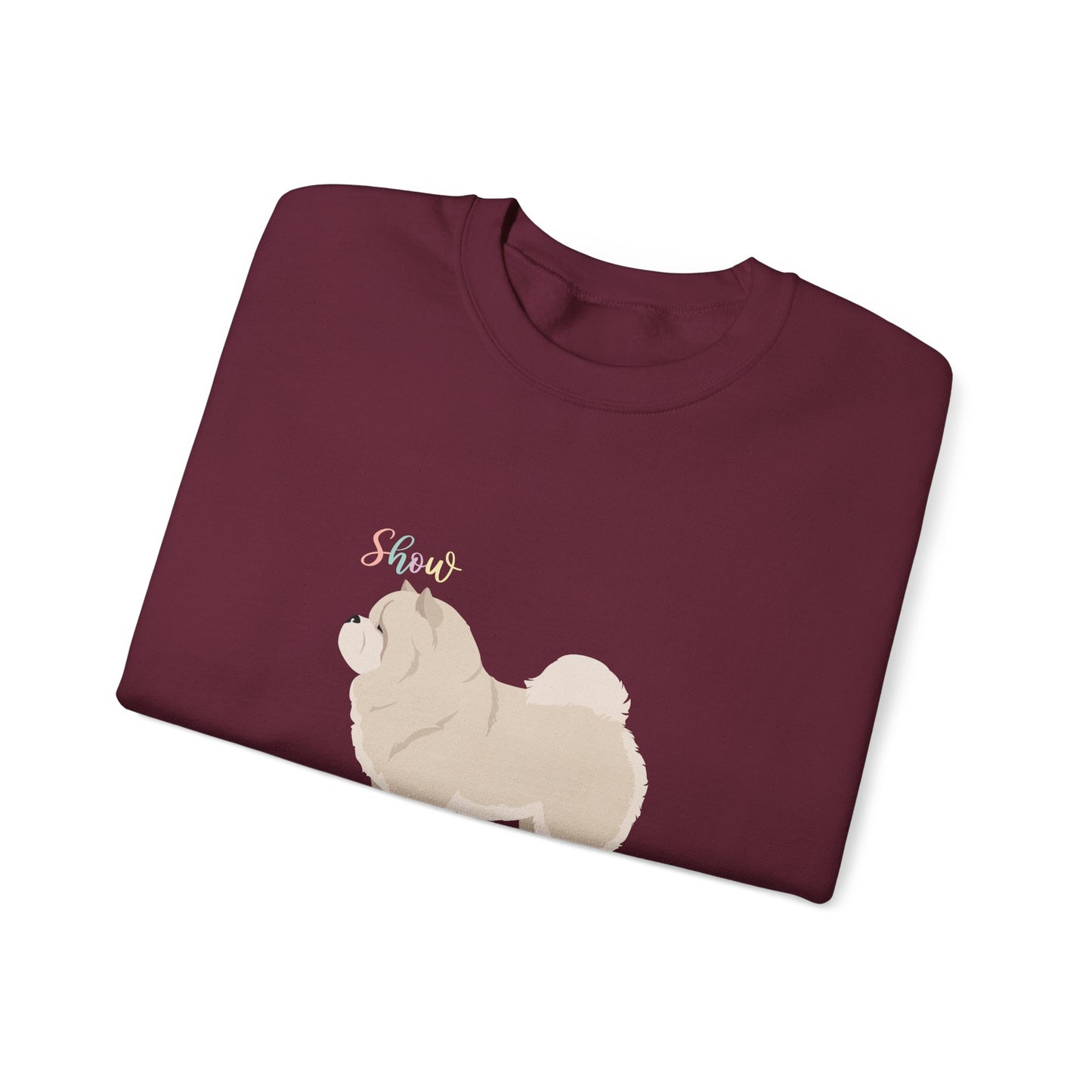 Chow Chow Dog Unisex Heavy Blend Crewneck Sweatshirt