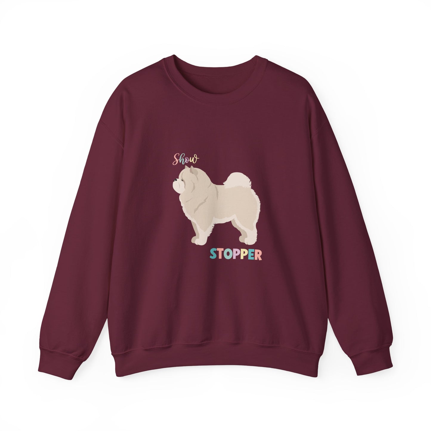 Chow Chow Dog Unisex Heavy Blend Crewneck Sweatshirt