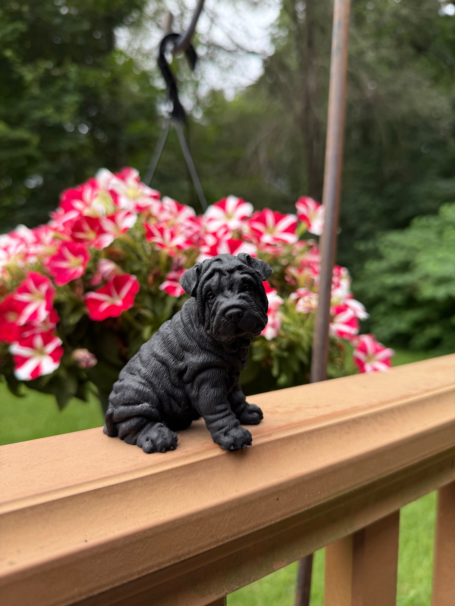 Shar Pei Dog Figurine