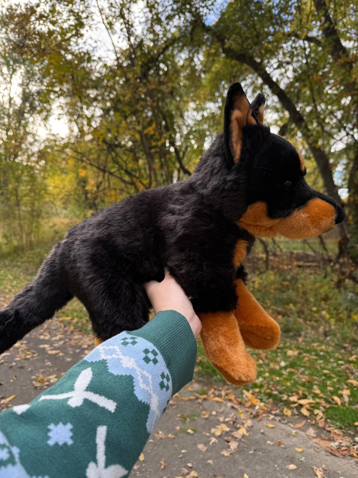 Fargo the Beauceron Dog Plush 15inches