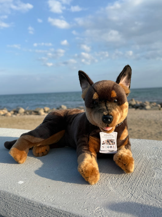 Bocchetta Australian Kelpie Dog Plush 62cm