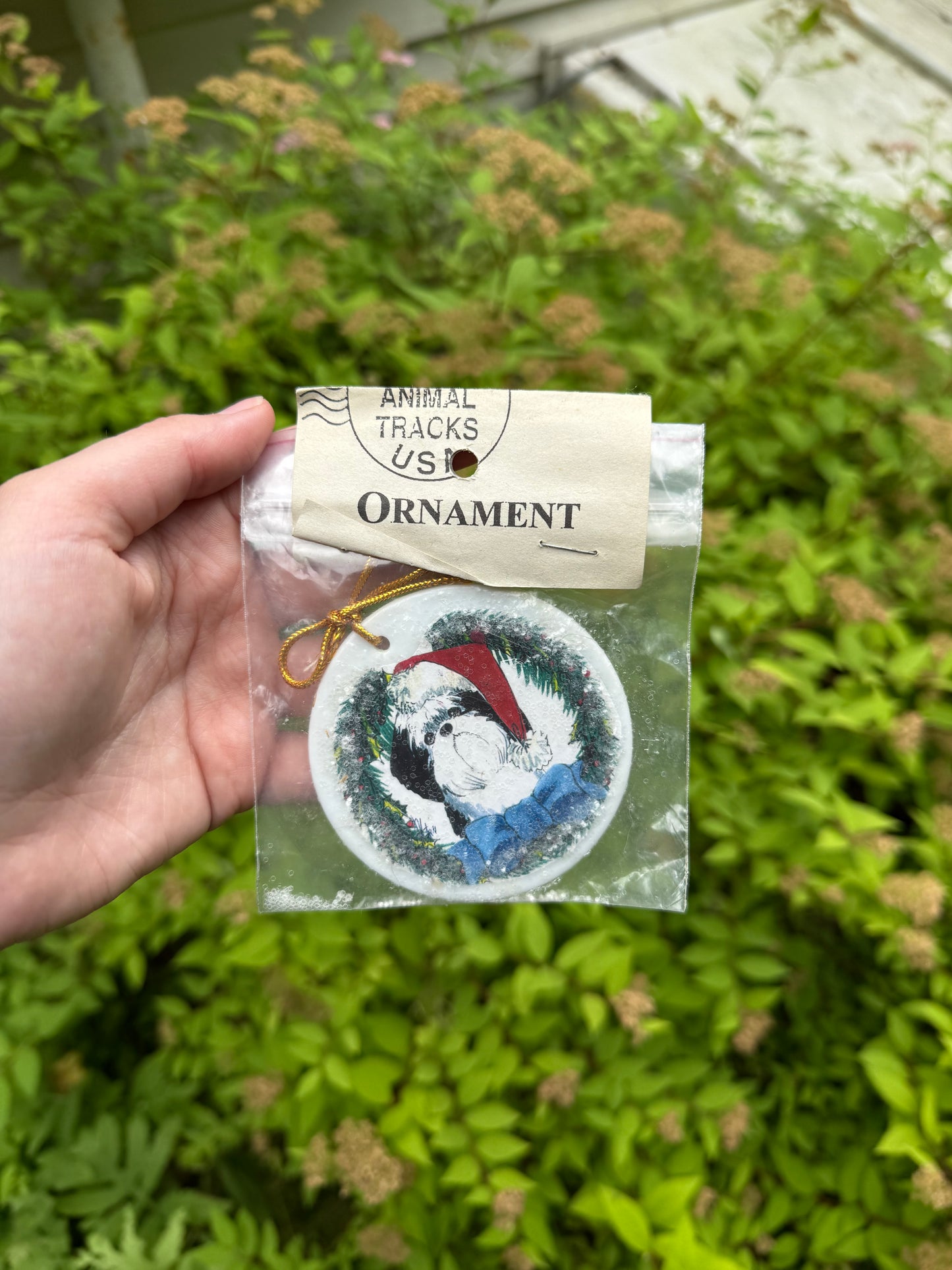 Shih Tzu Dog Christmas Ornament