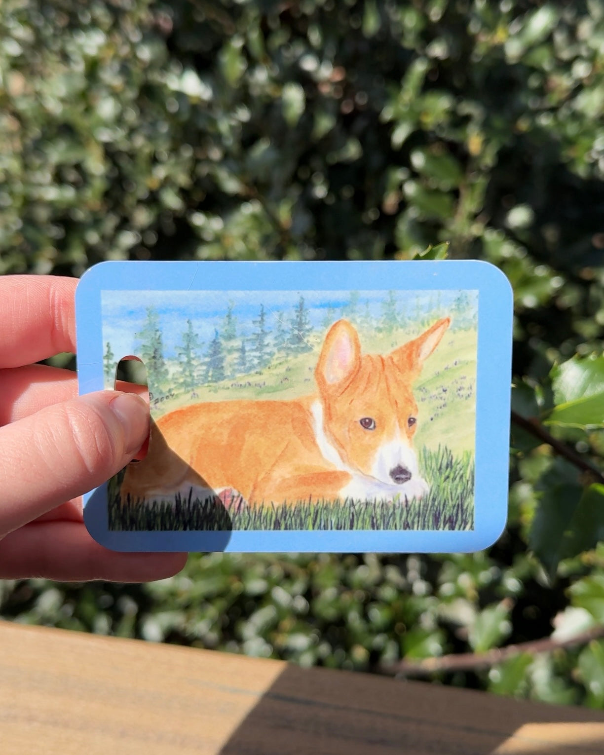 Basenji Dog Luggage Tag