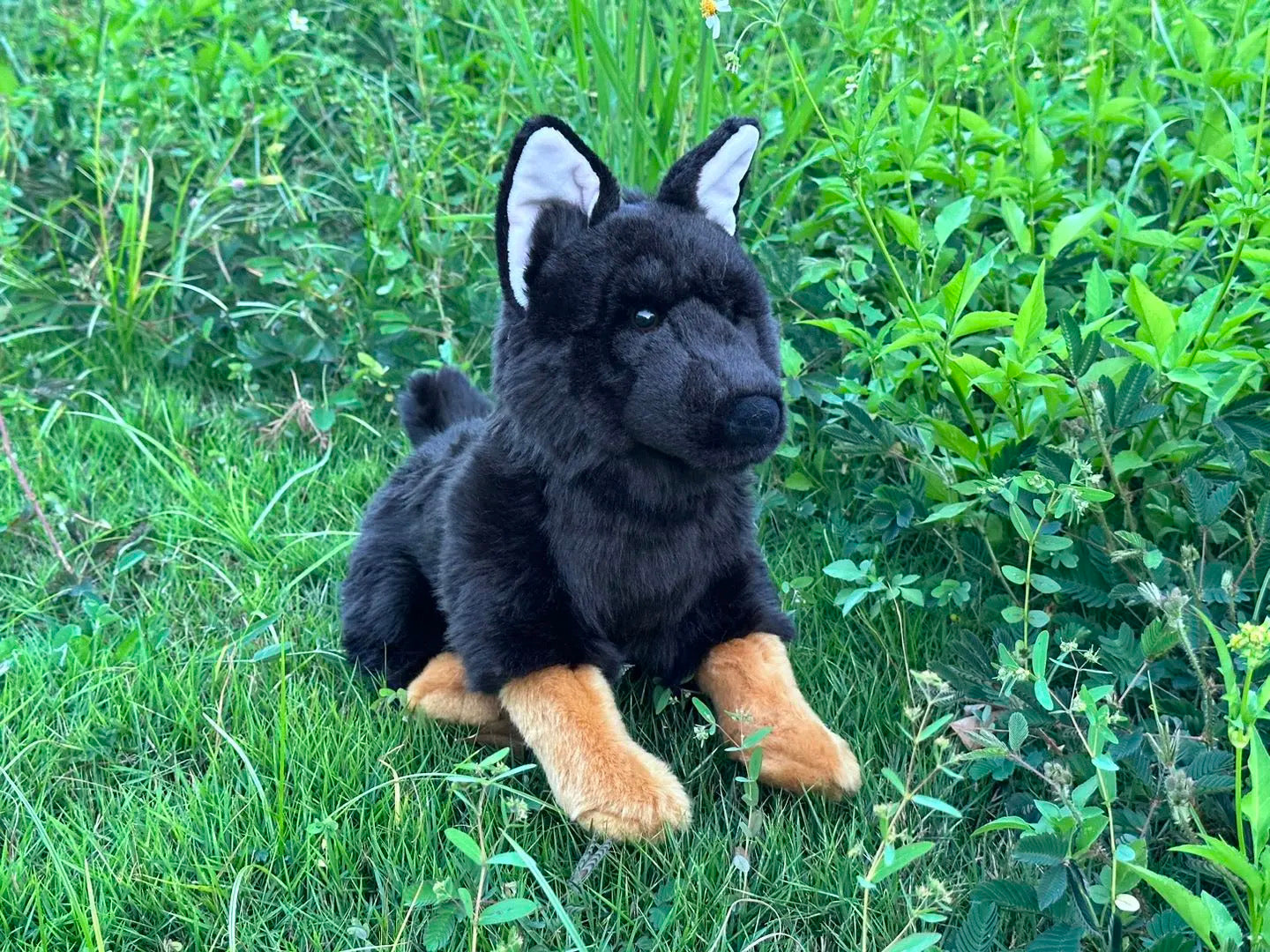 Ryker the Bi Color German Shepherd Dog Plush 15in